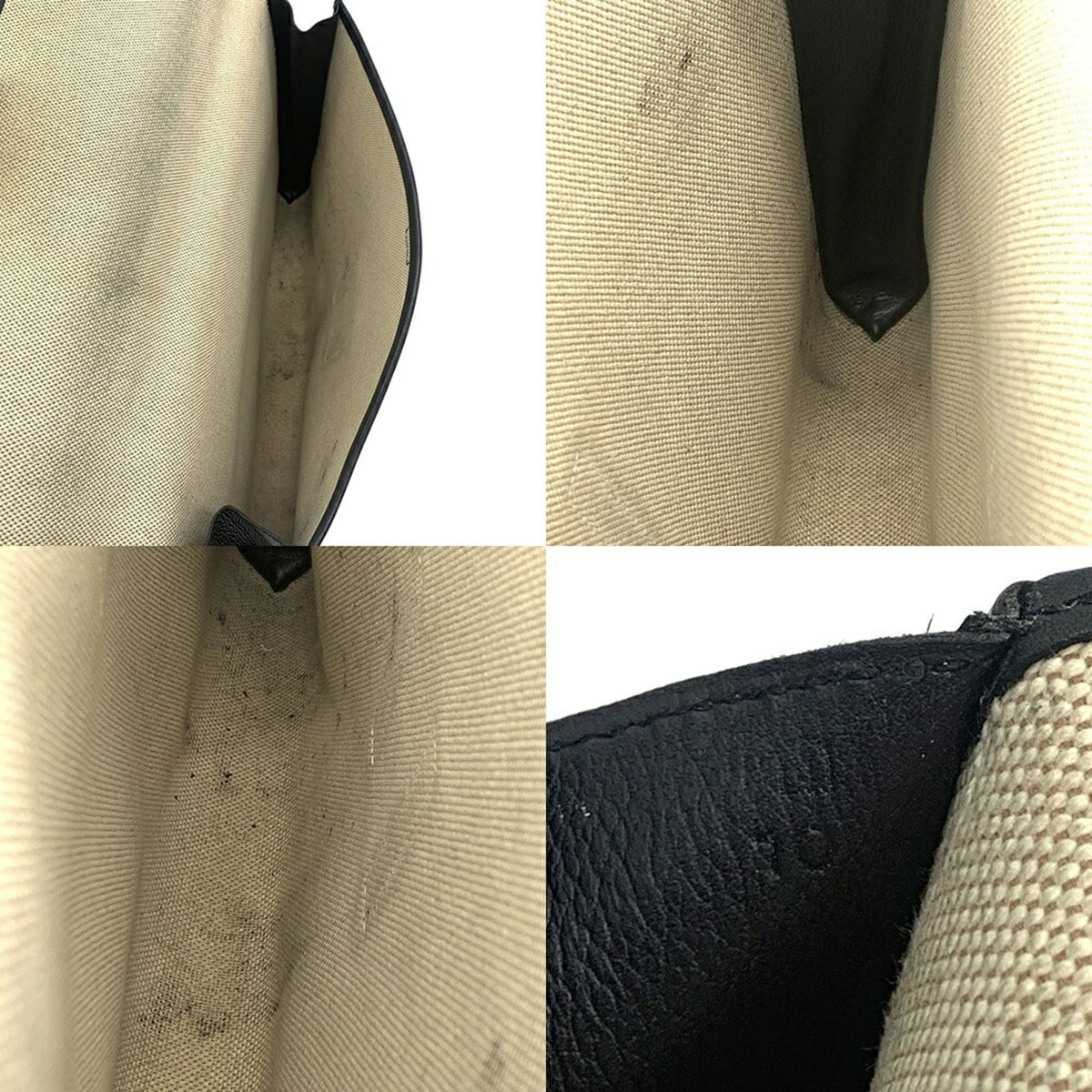 Hermes Black Leather Clutch Bag (Pre-Owned)