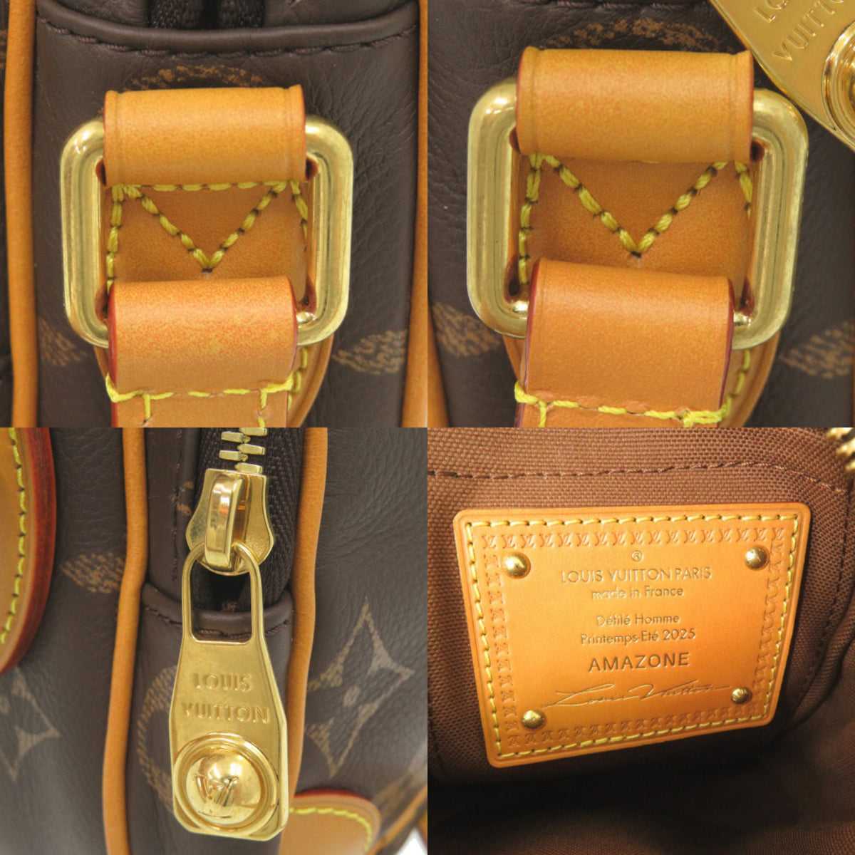 Louis Vuitton Brown Monogram Monogram Leather Shoulder Bag (Pre-Owned)