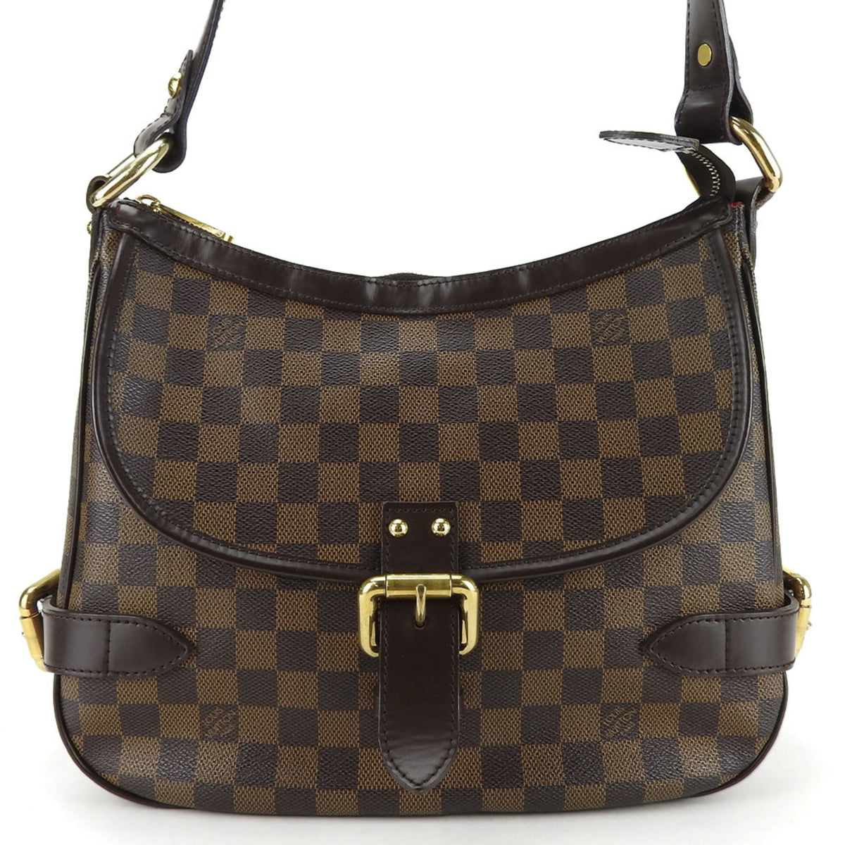 Louis Vuitton Damier Brown Damier Canvas Handbag (Pre-Owned)