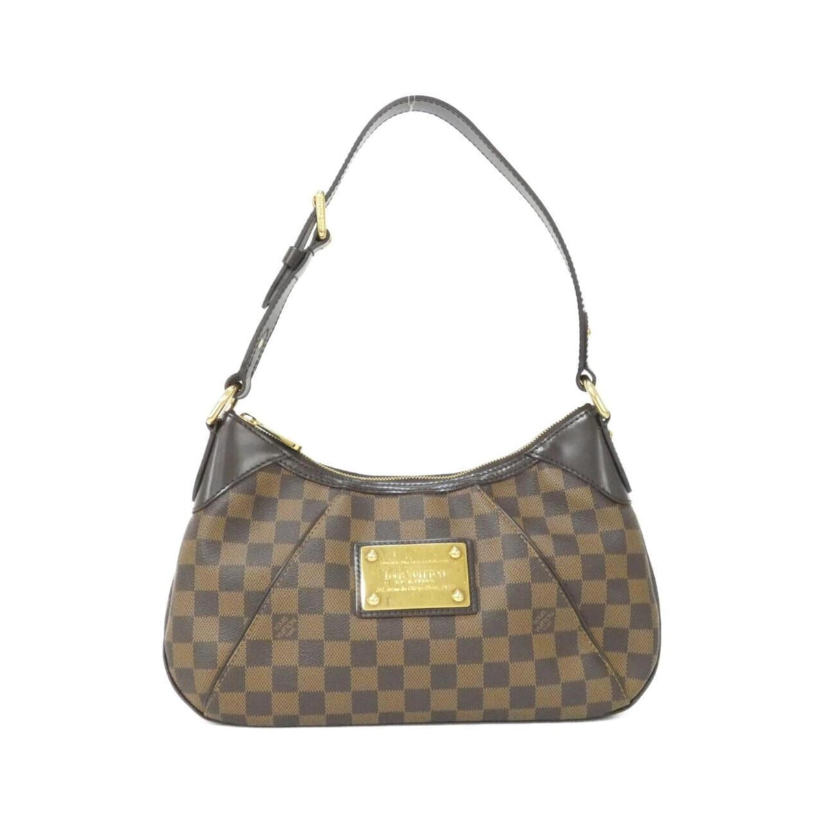 Louis Vuitton Ebene Coated Canvas Shoulder Bag (Pre-Owned)