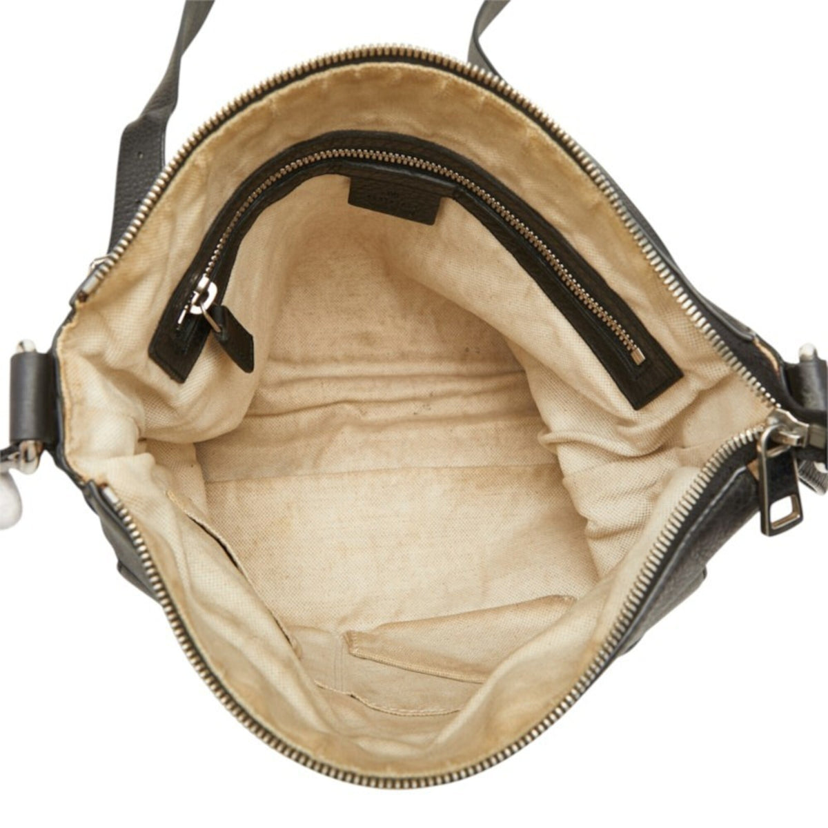 Gucci Black Leather Shoulder Bag (Pre-Owned)