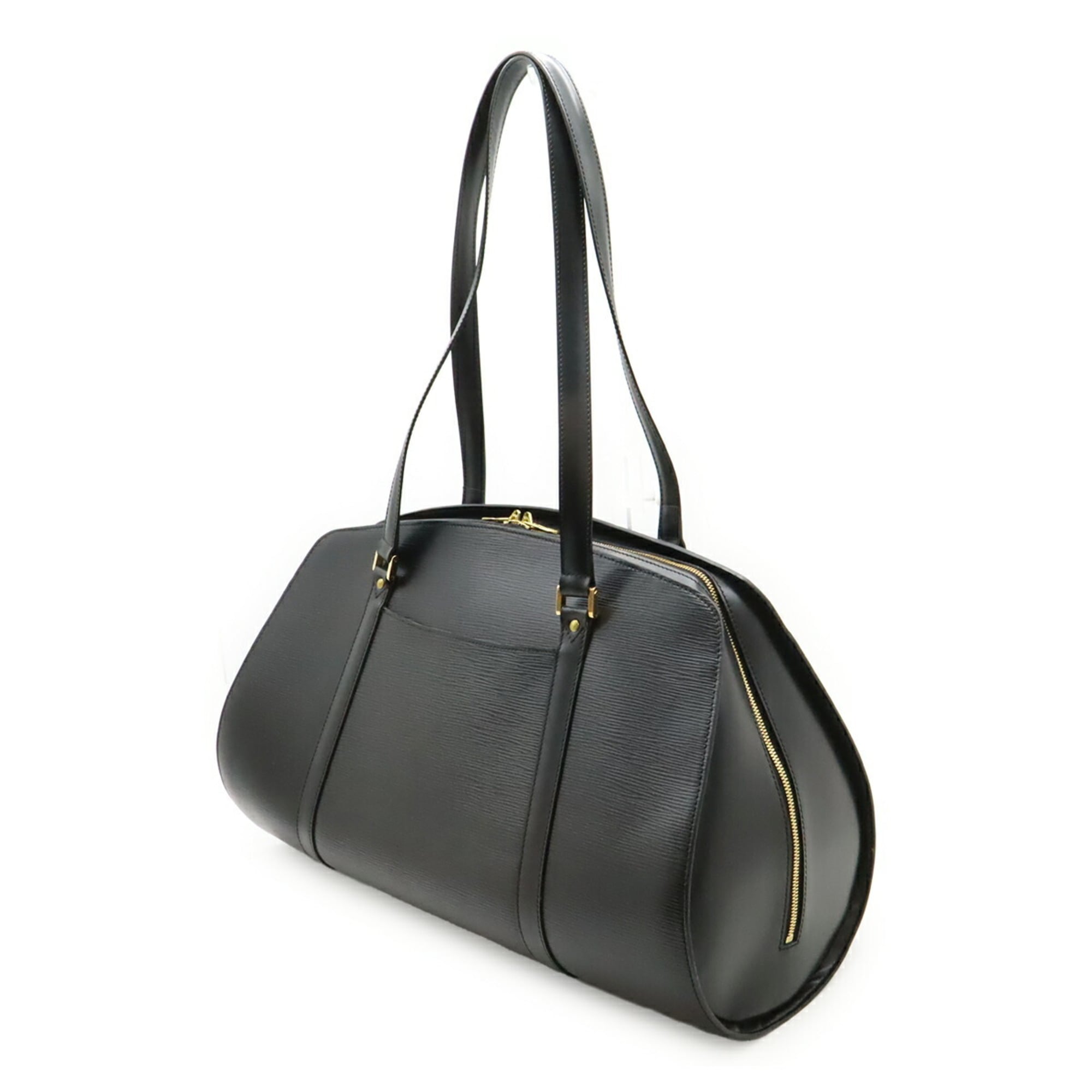 Louis Vuitton Noir Epi Leather Boston Bag Shoulder Bag (Pre-Owned)