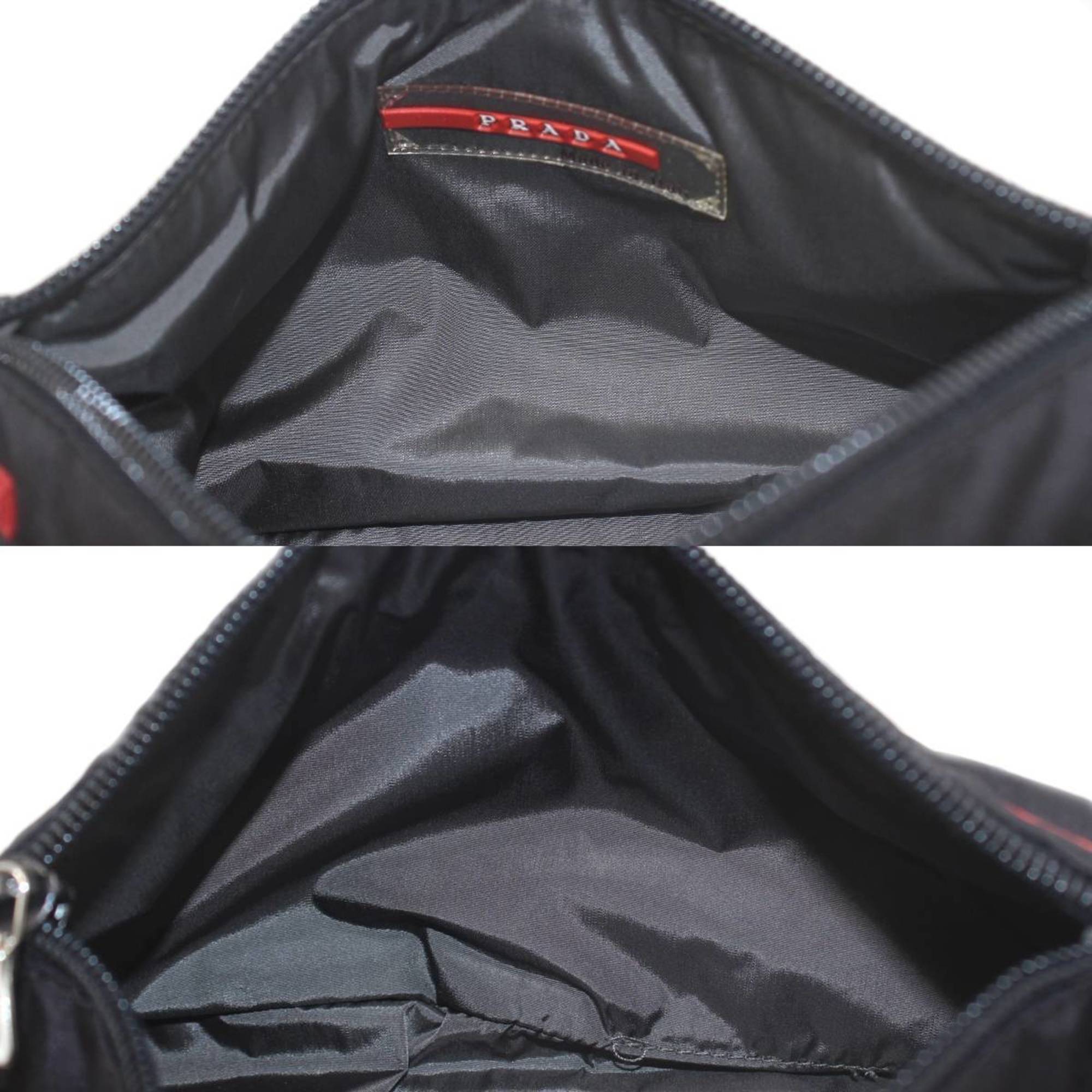 Prada Black Nylon Pouch (Pre-Owned)
