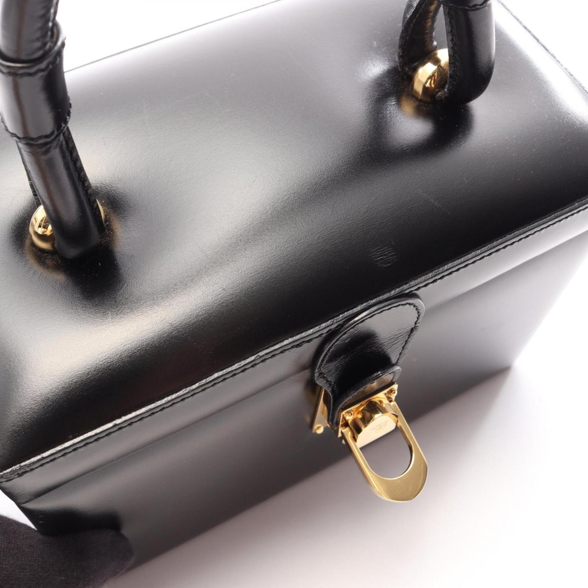 Loewe Black Leather Handbag (Pre-Owned)