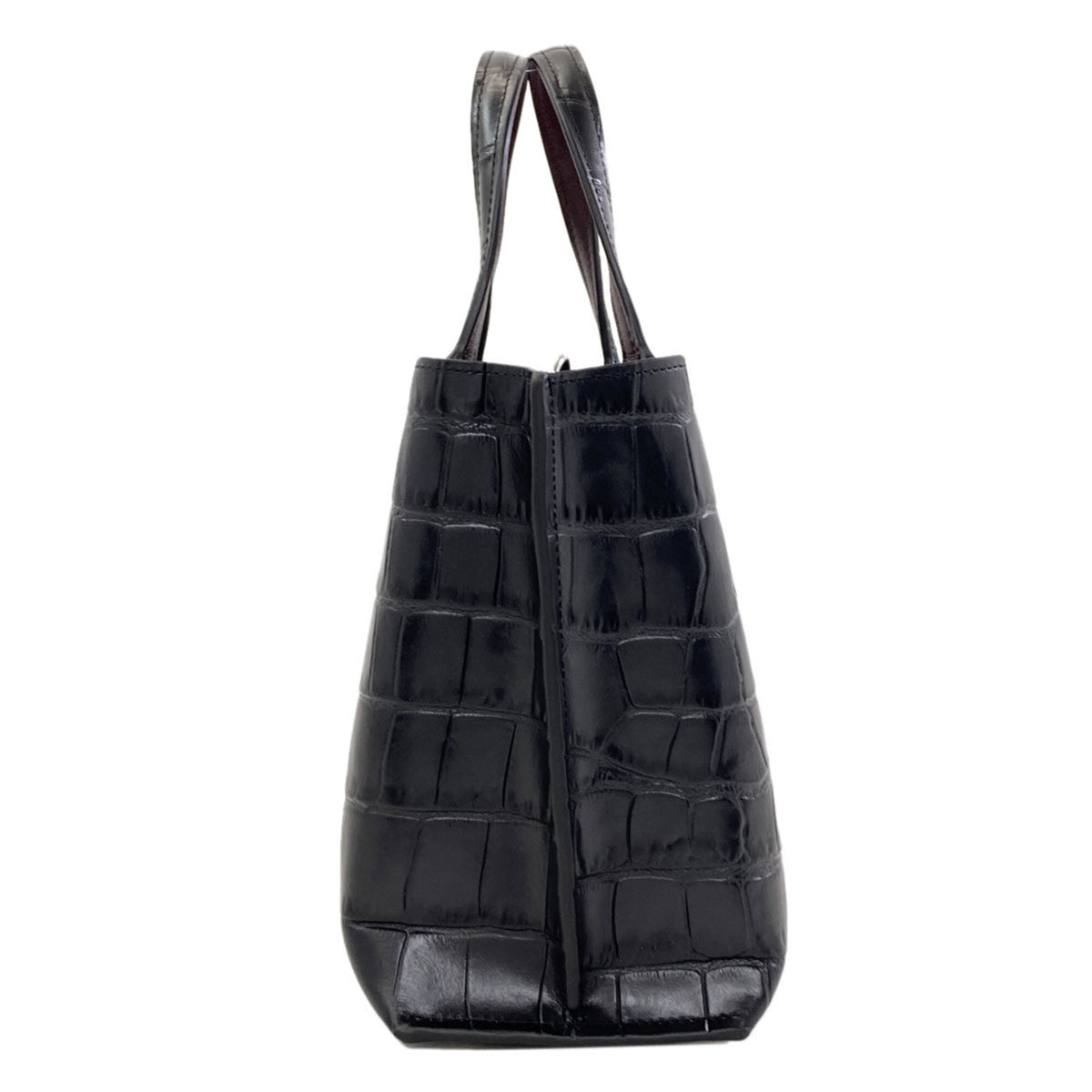 Coach Black Leather Handbag (Pre-Owned)