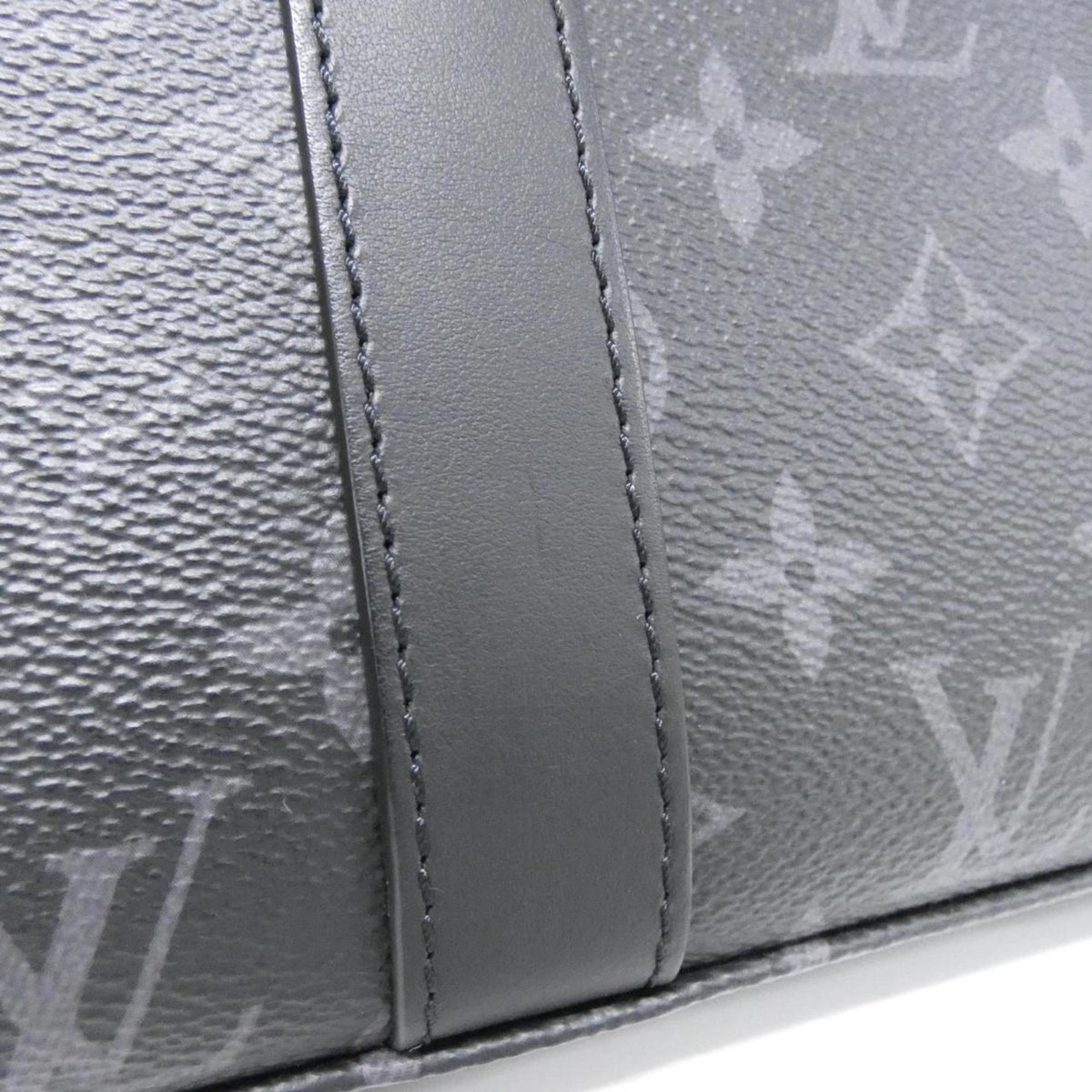 Louis Vuitton Black Coated Canvas Handbag (Pre-Owned)
