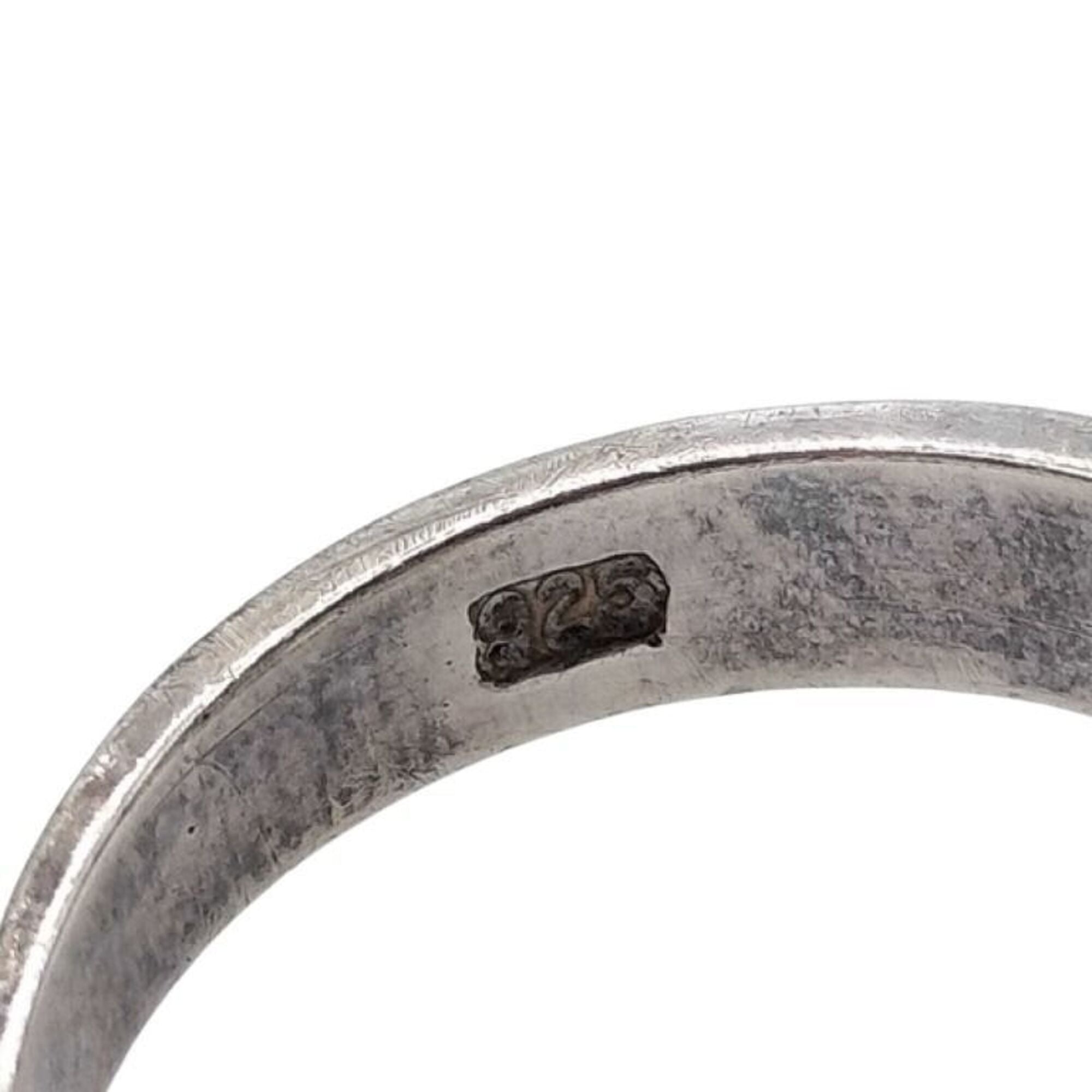 Tiffany Silver Silver 925 Band Ring (Pre-Owned)