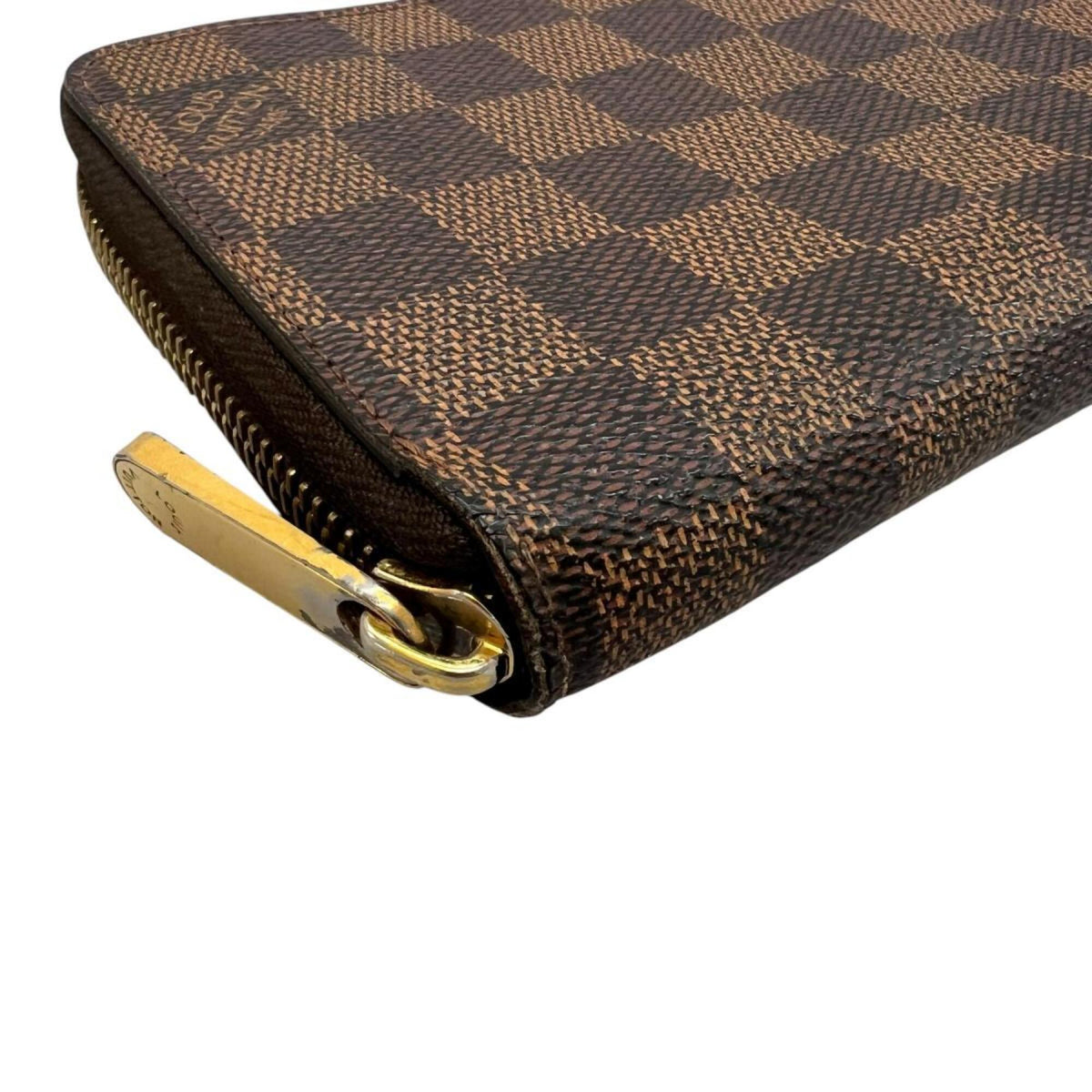 Louis Vuitton Brown Damier Canvas Long Wallet (Bi-Fold) (Pre-Owned)