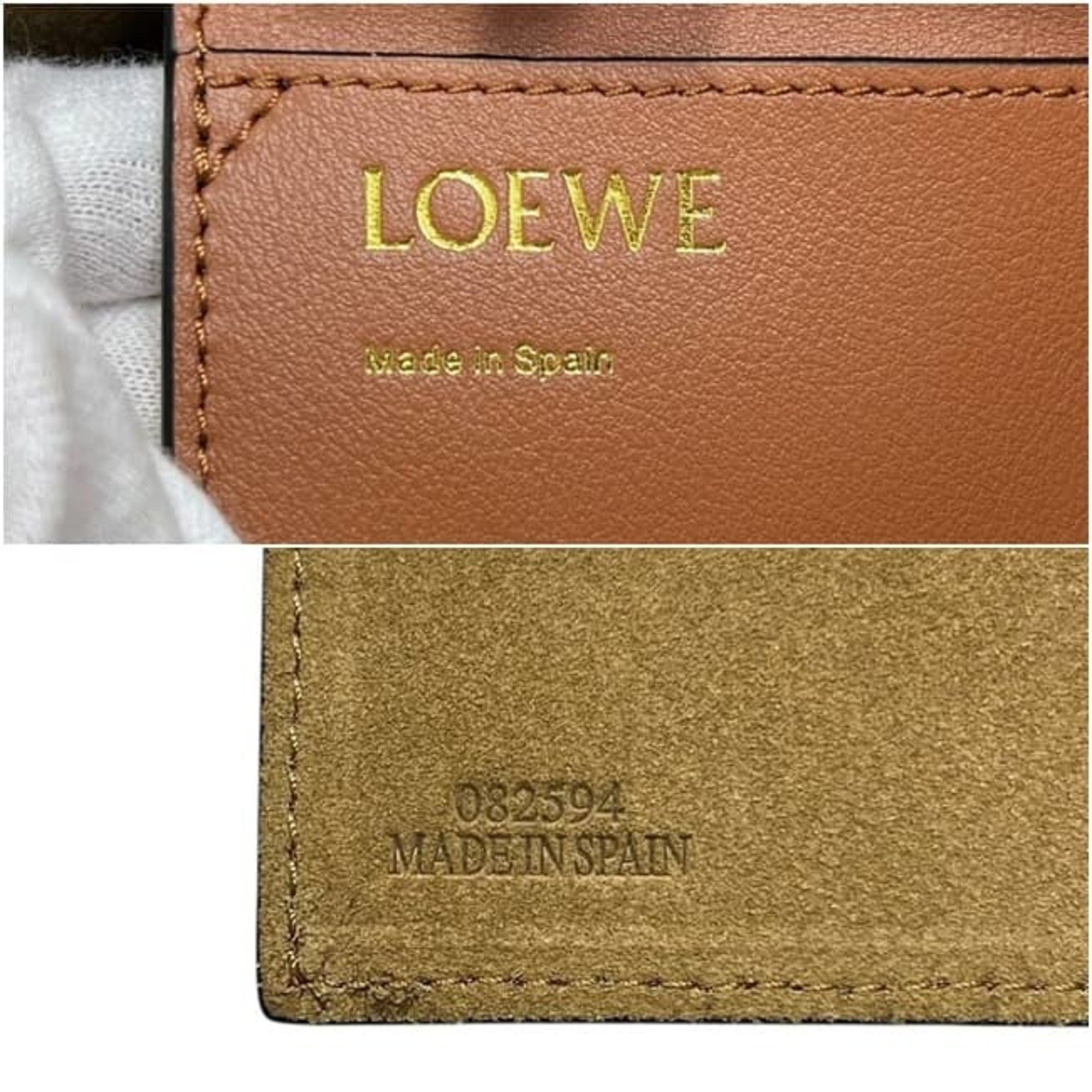 Loewe Brown Leather Tote Bag (Pre-Owned)