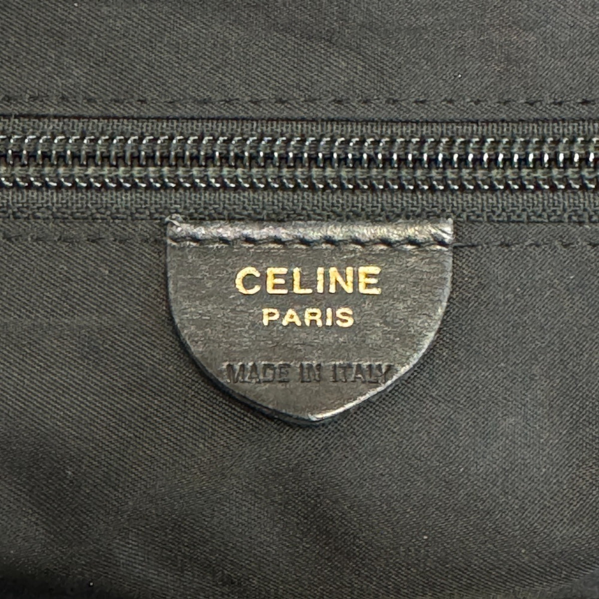 Celine Black Nylon Leather Handbag (Pre-Owned)