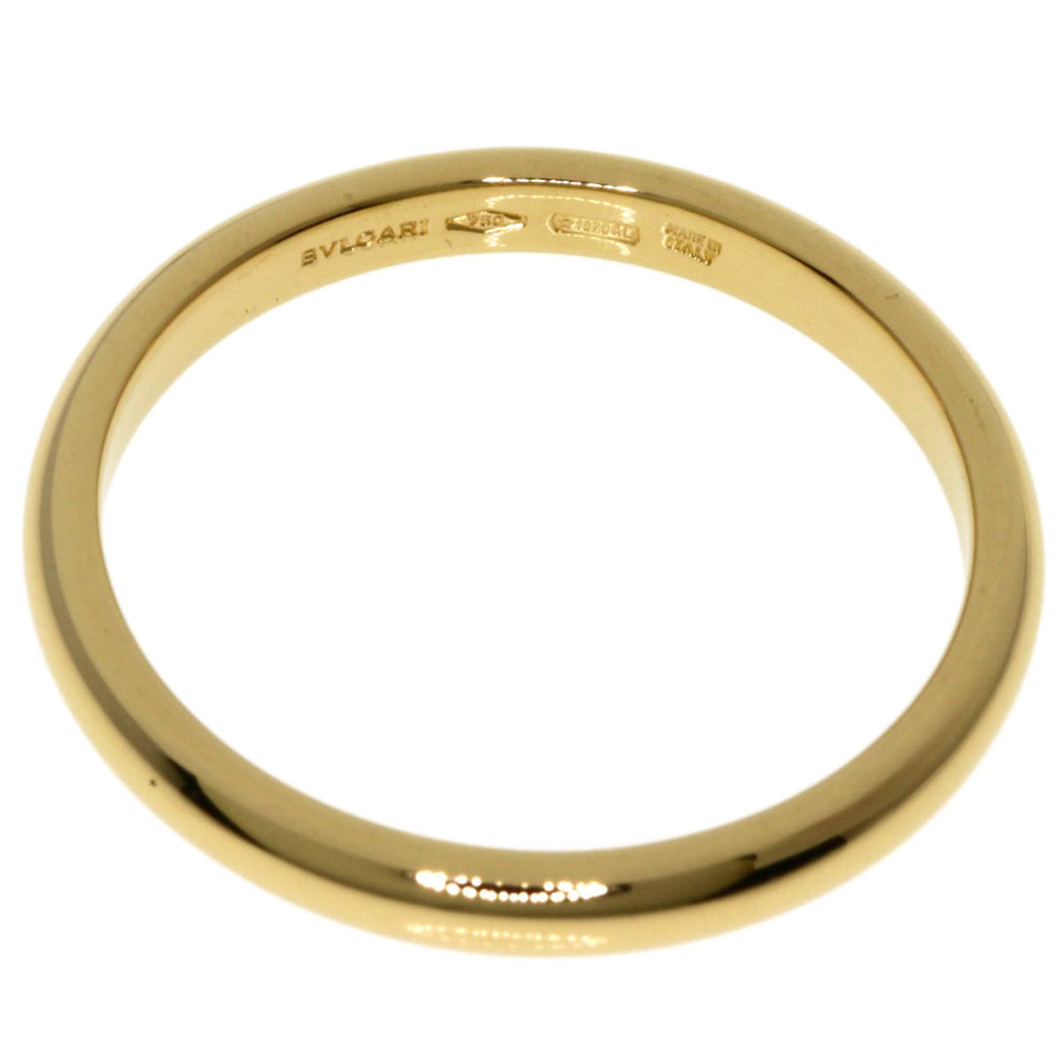 Bvlgari Yellow Yellow Gold (18K) Wedding Ring (Pre-Owned)