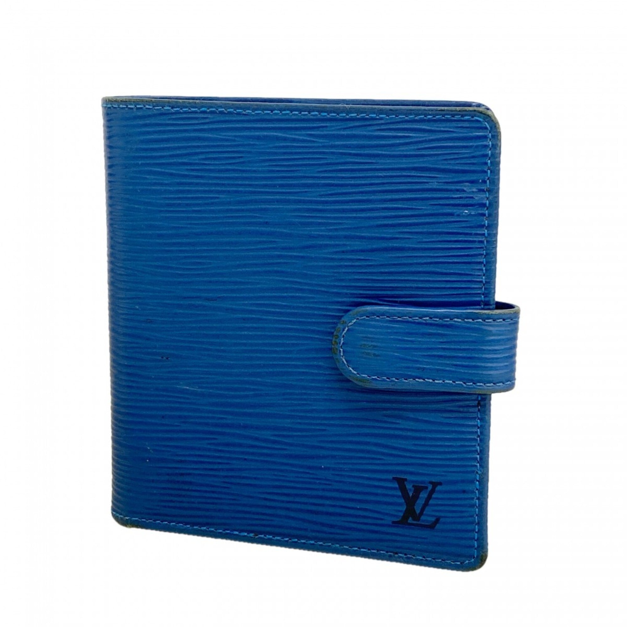 Louis Vuitton Toledo Blue Wallet (Bi-Fold) (Pre-Owned)