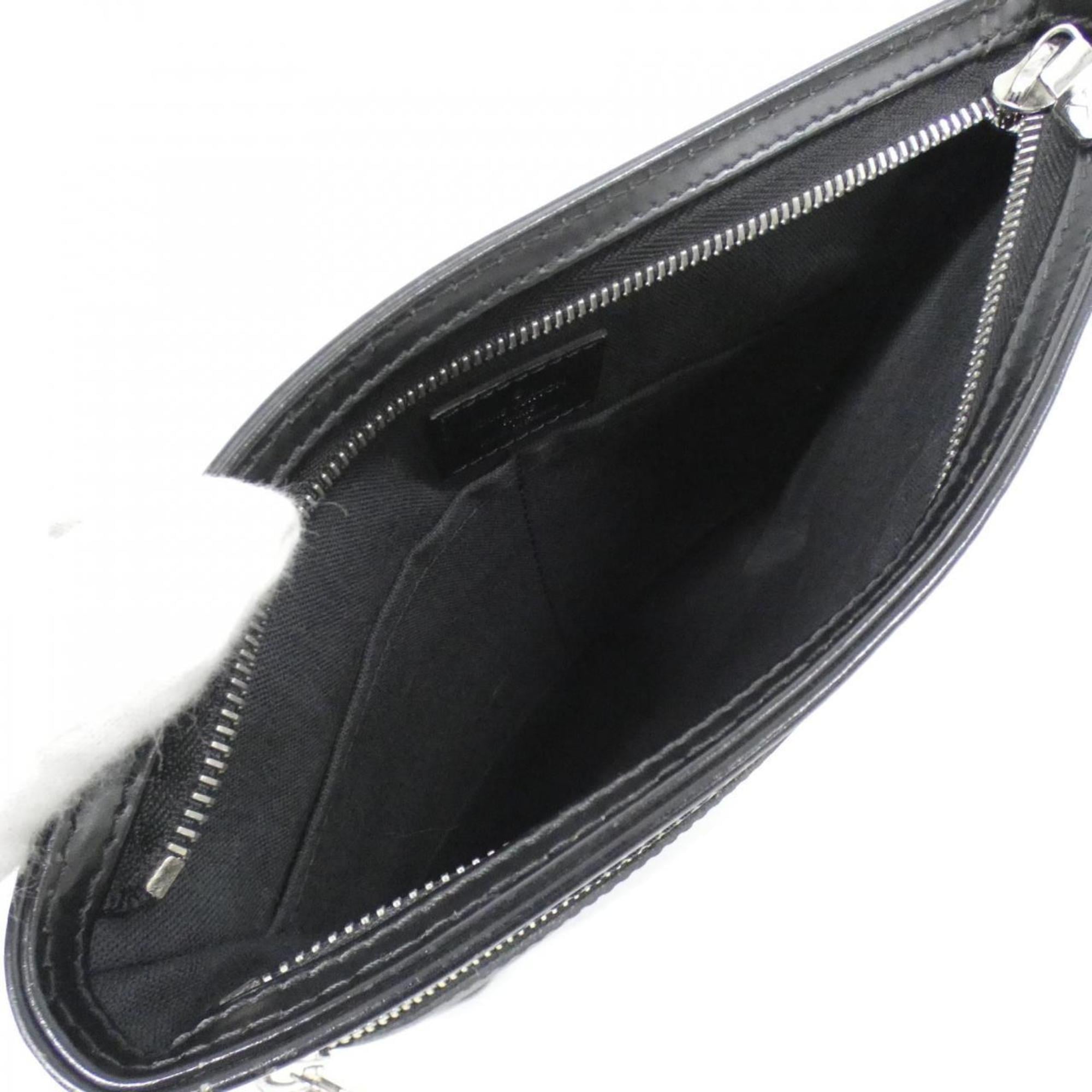 Louis Vuitton Graphite Coated Canvas Shoulder Bag (Pre-Owned)