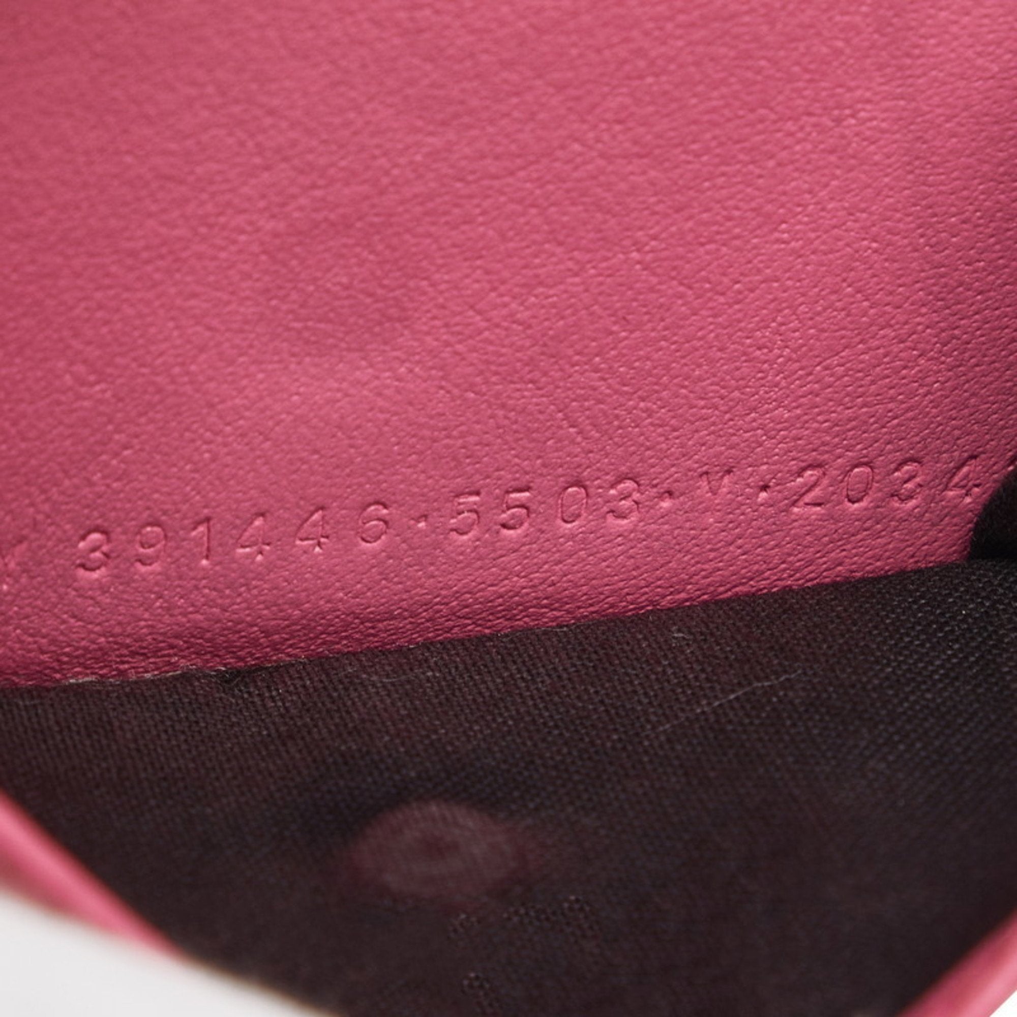 Balenciaga Pink Leather Wallet (Bi-Fold) (Pre-Owned)