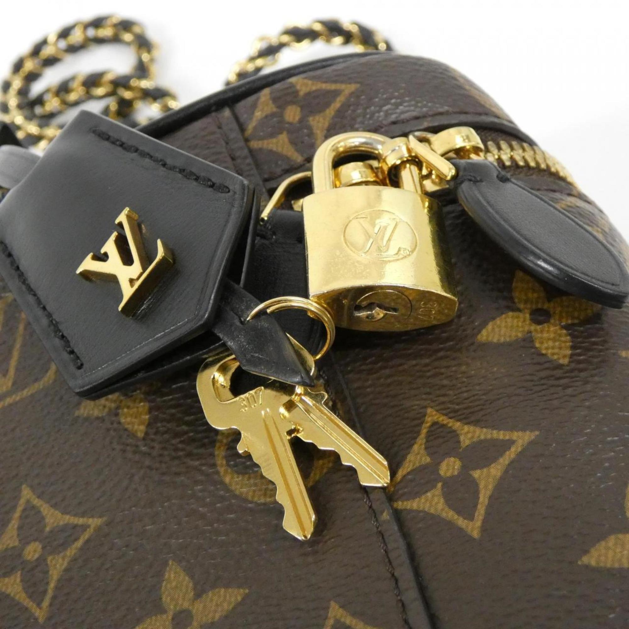 Louis Vuitton Marron Coated Canvas Handbag (Pre-Owned)