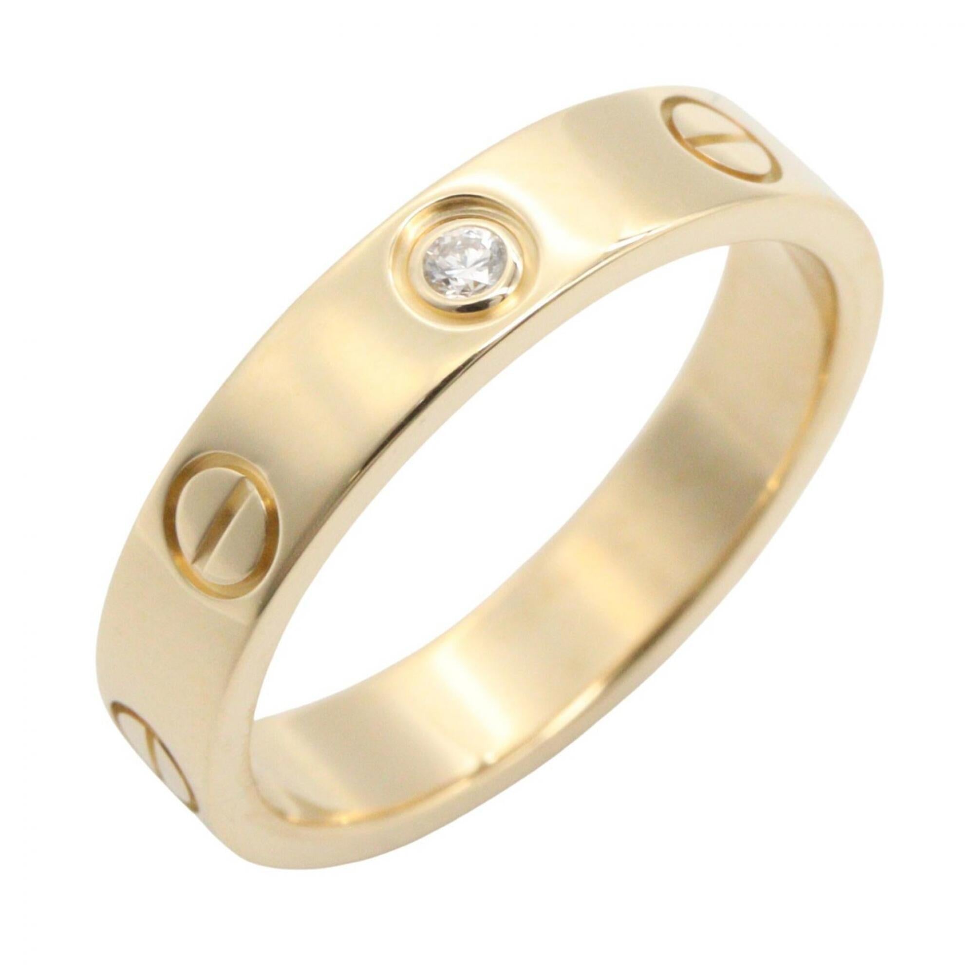 Cartier Gold Clear Yellow Gold (18K) Band Ring (Pre-Owned)