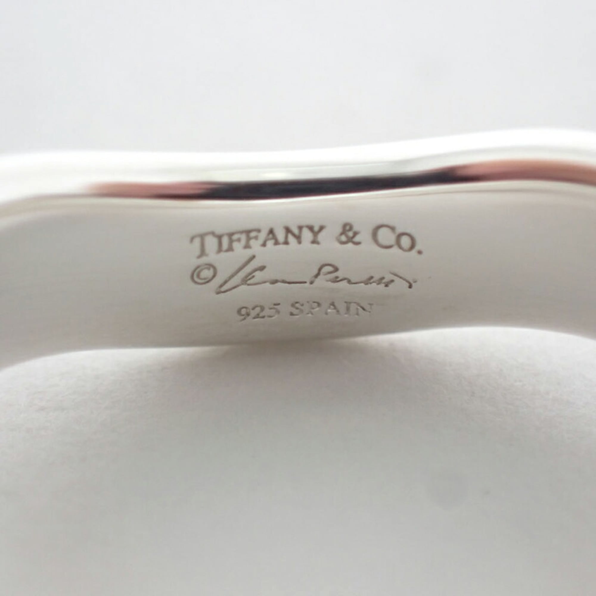 Tiffany Silver Sterling Silver 925 Band Ring (Pre-Owned)