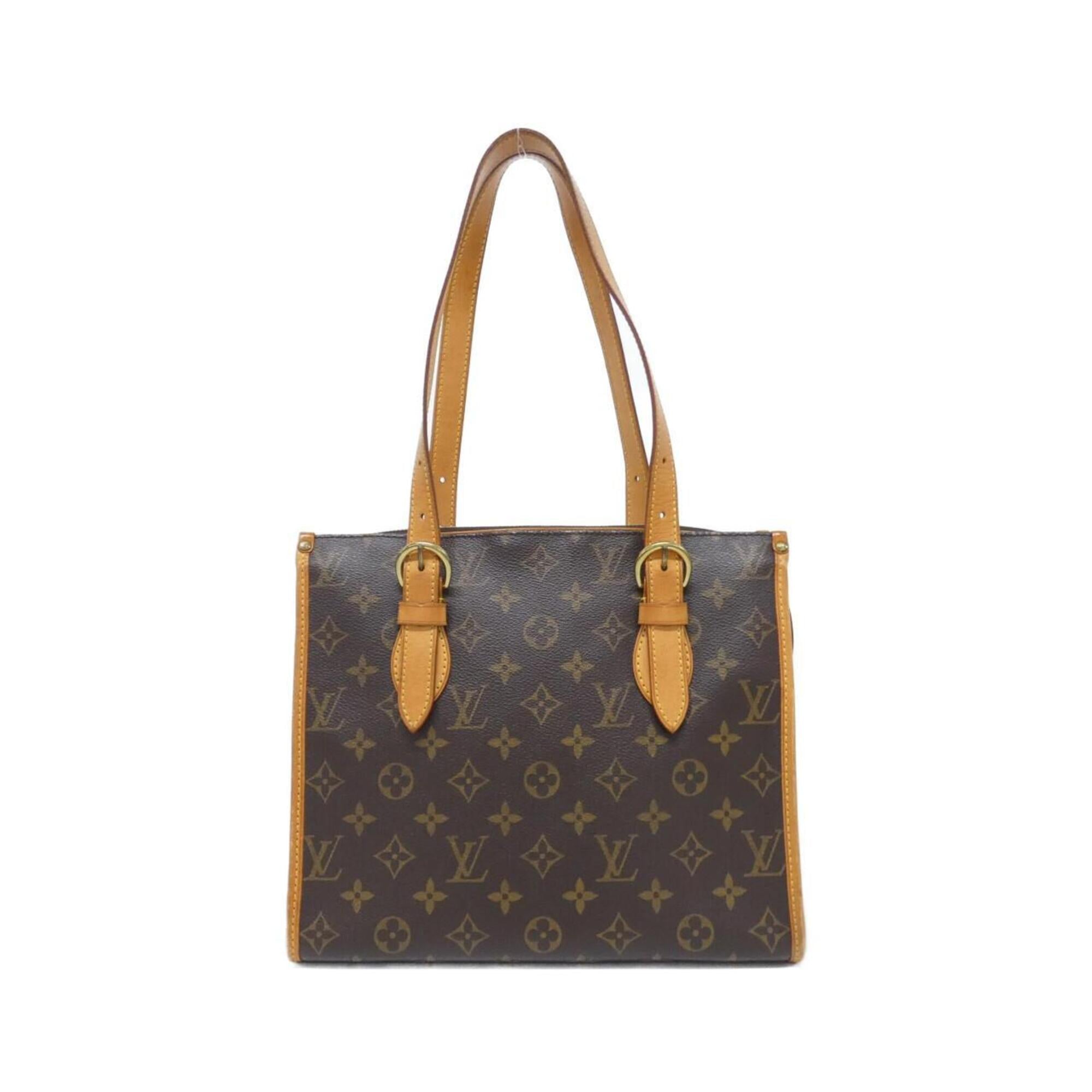 Louis Vuitton Marron Coated Canvas Shoulder Bag (Pre-Owned)