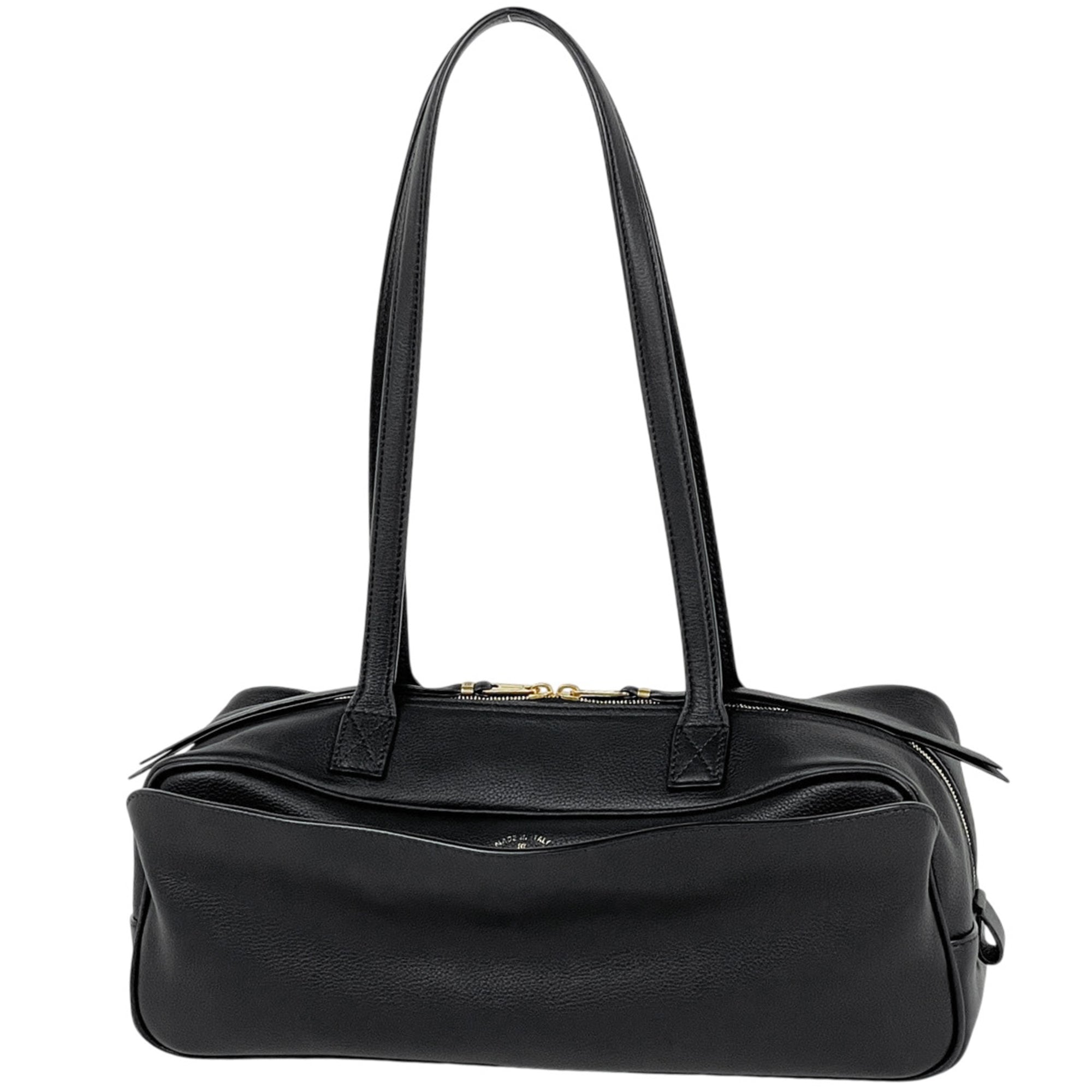 Balenciaga Black Leather Shoulder Bag (Pre-Owned)