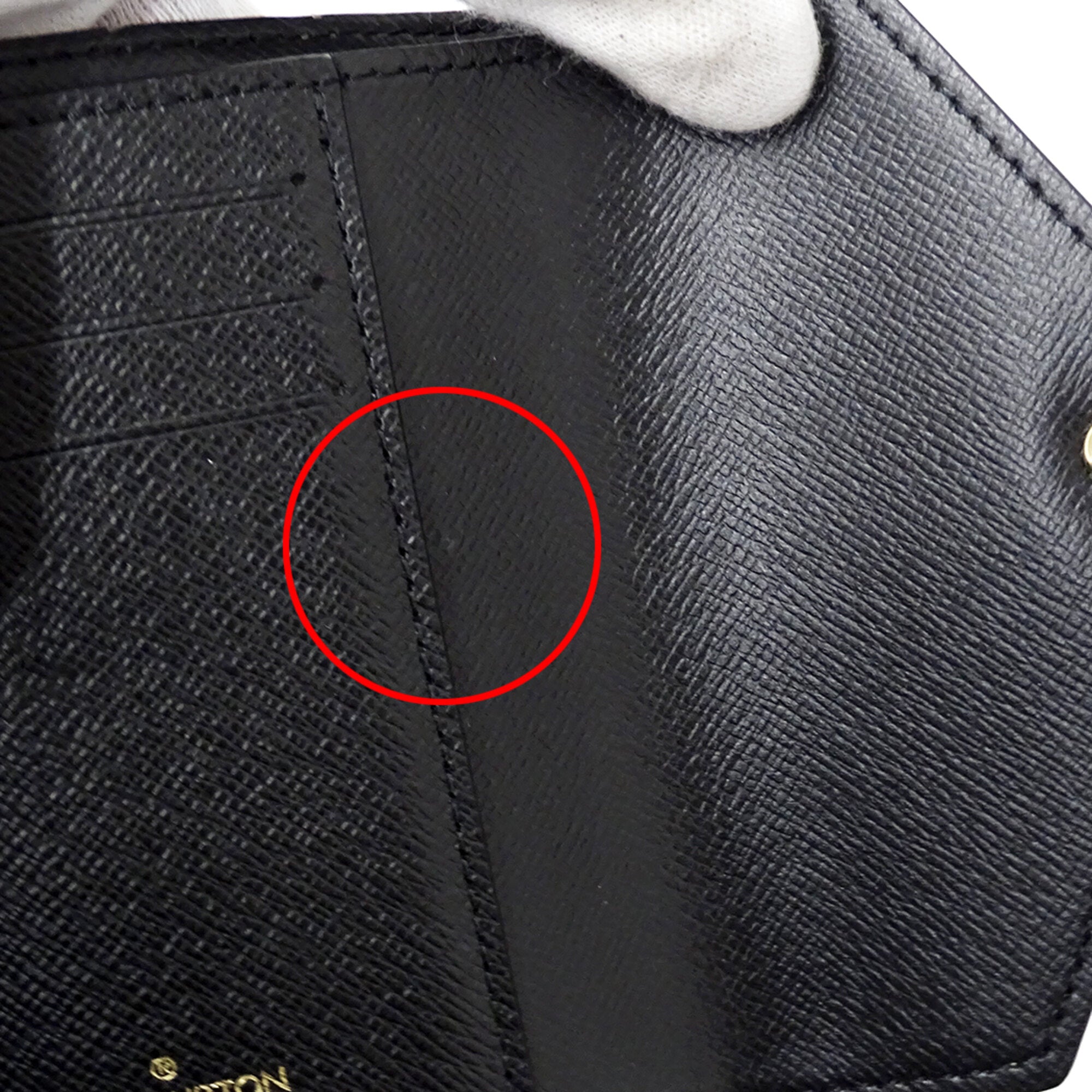 Louis Vuitton Monogram Reverse Monogram Reverse Monogram Canvas Wallet (Tri-Fold) (Pre-Owned)
