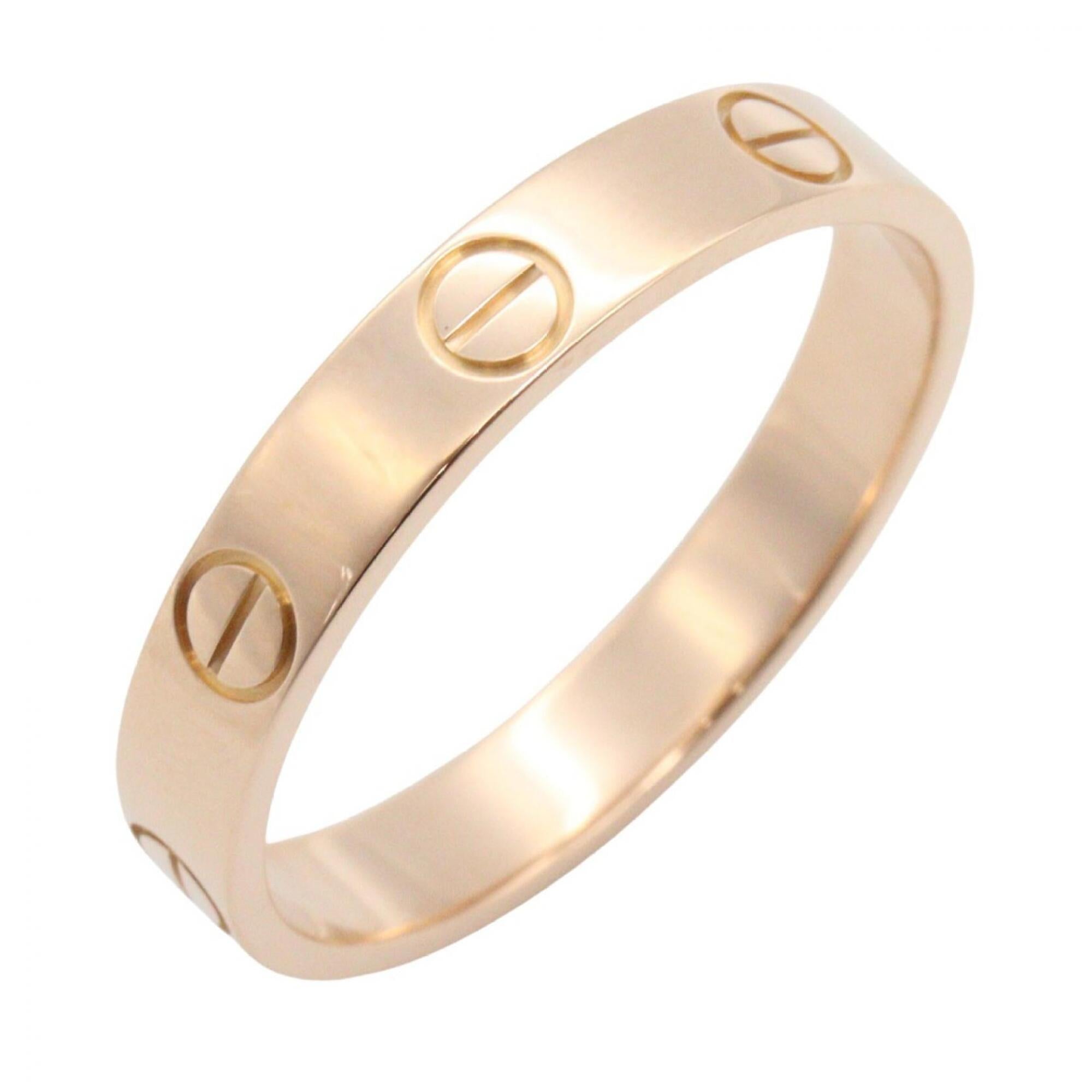 Cartier Gold Pink Gold (18K) Band Ring (Pre-Owned)