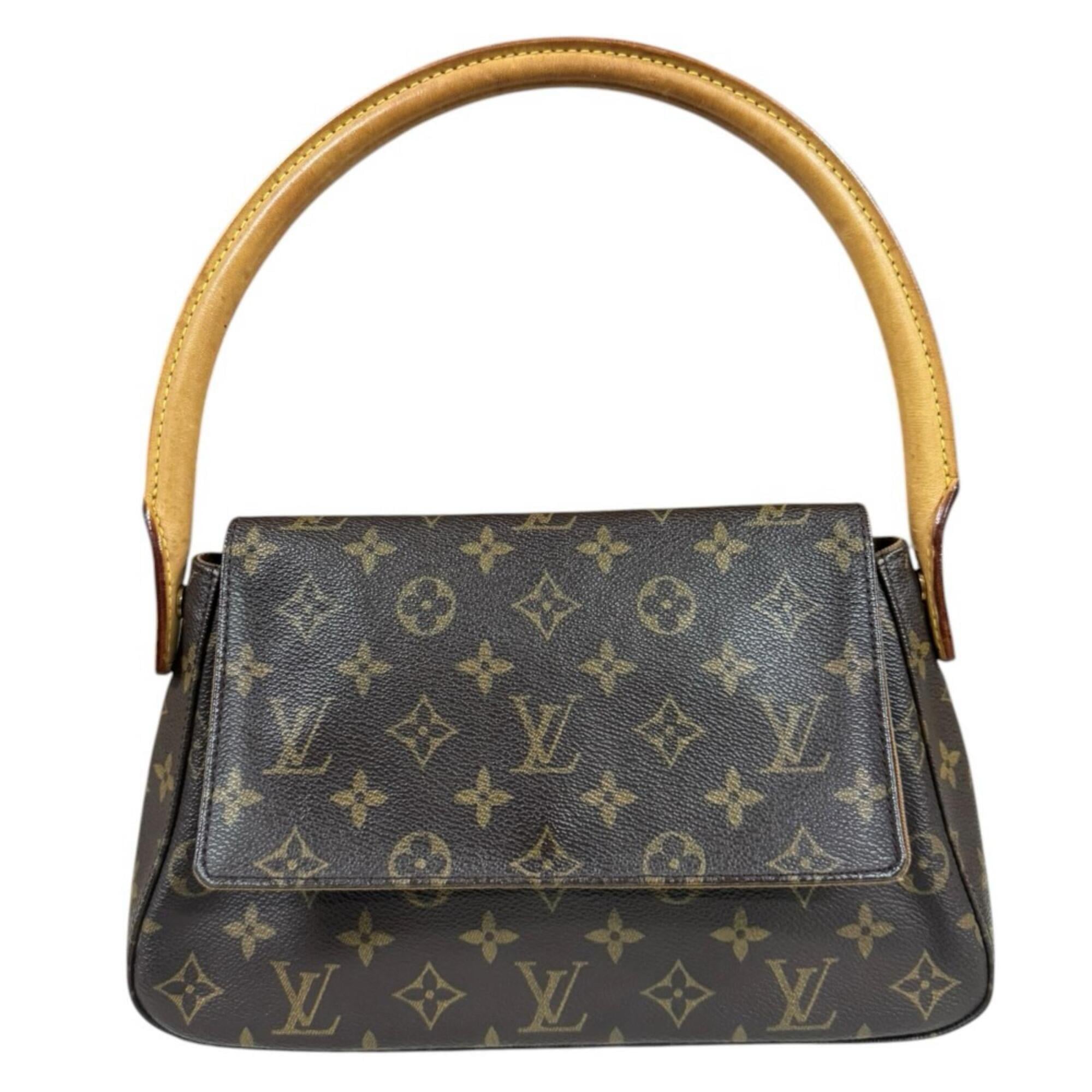 Louis Vuitton Brown Monogram Handbag (Pre-Owned)
