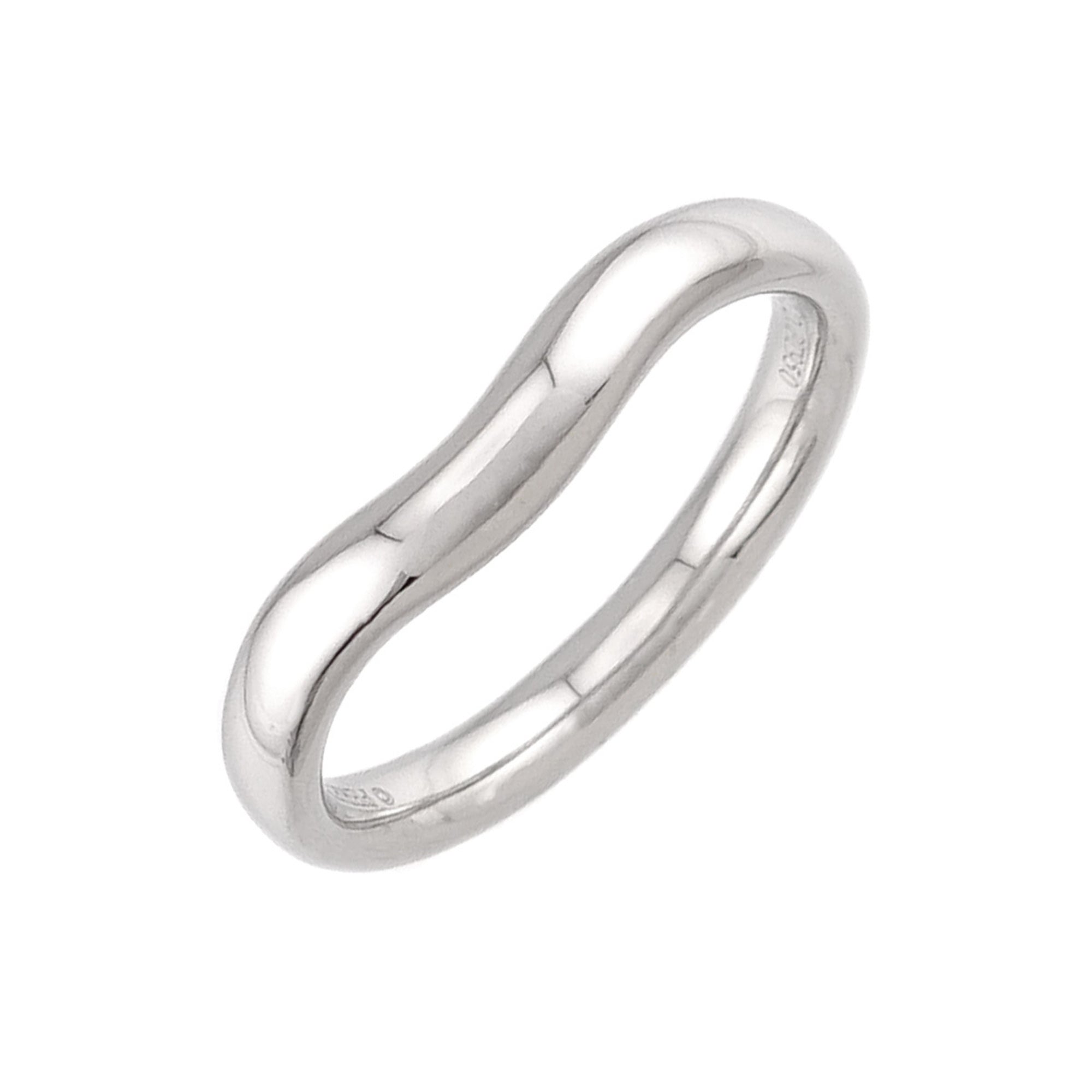 Tiffany Platinum 950 Band Ring (Pre-Owned)