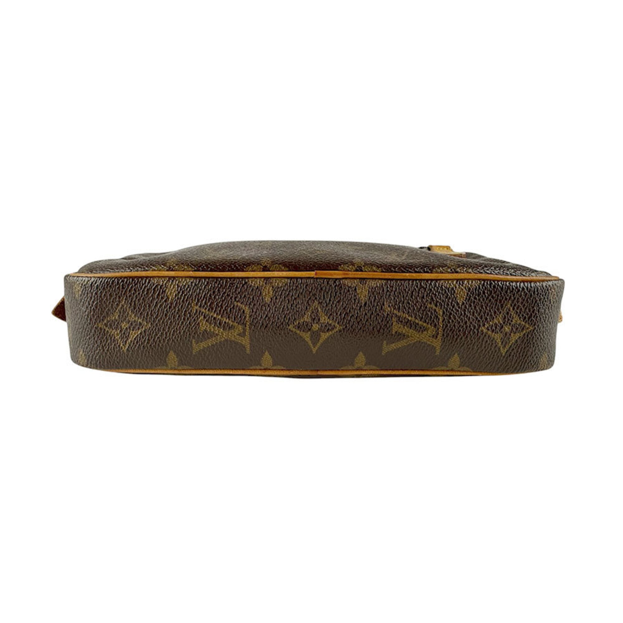 Louis Vuitton Brown Monogram Monogram Pochette Shoulder Bag (Pre-Owned)