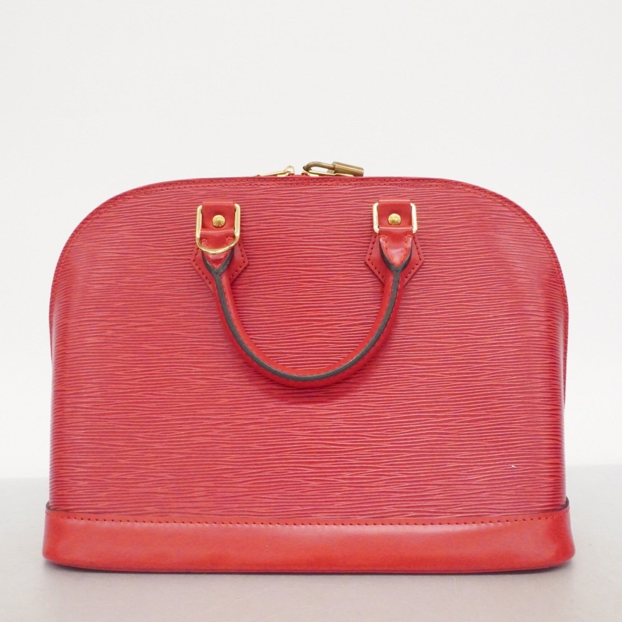 Louis Vuitton Castilian Red Handbag (Pre-Owned)