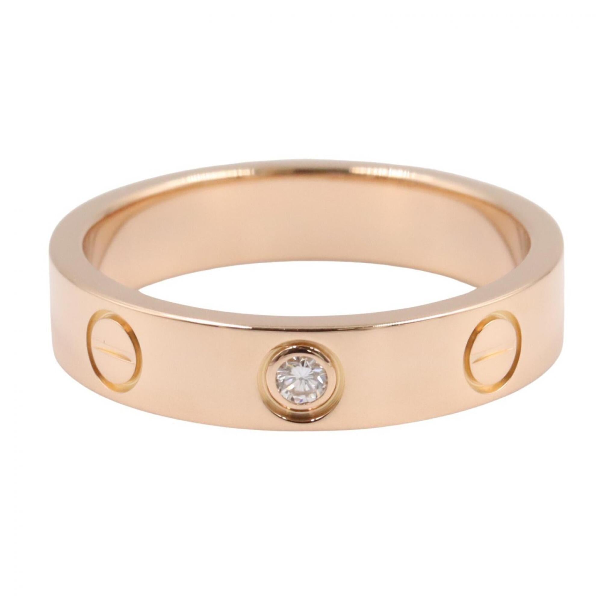 Cartier Gold Clear Pink Gold (18K) Band Ring (Pre-Owned)