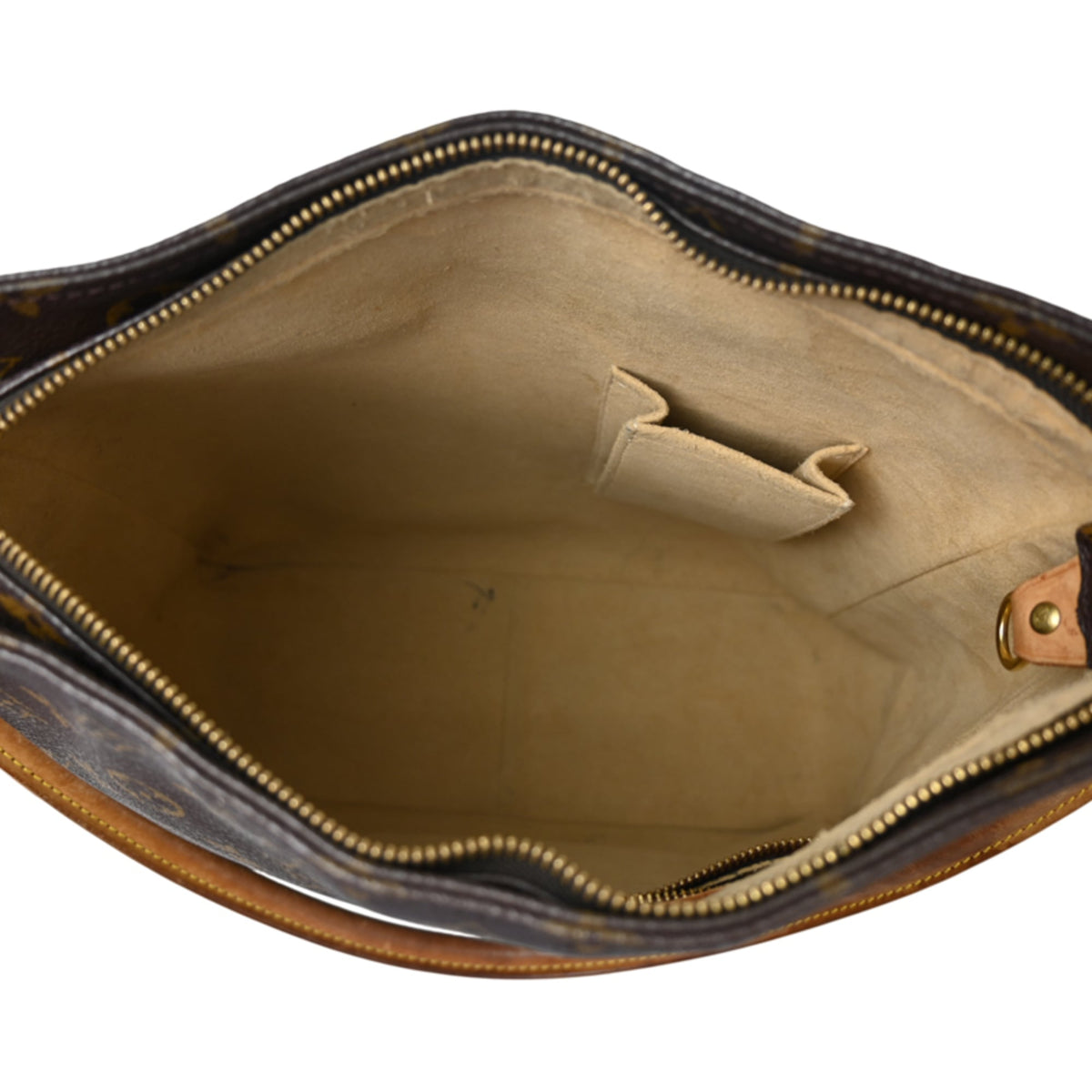 Louis Vuitton Brown Monogram Shoulder Bag (Pre-Owned)