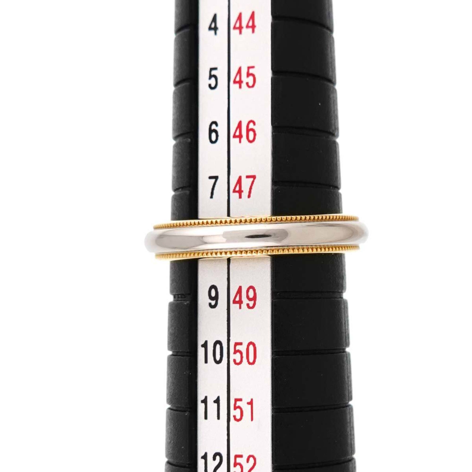Tiffany Yellow Gold (18K) Platinum 950 Band Ring (Pre-Owned)