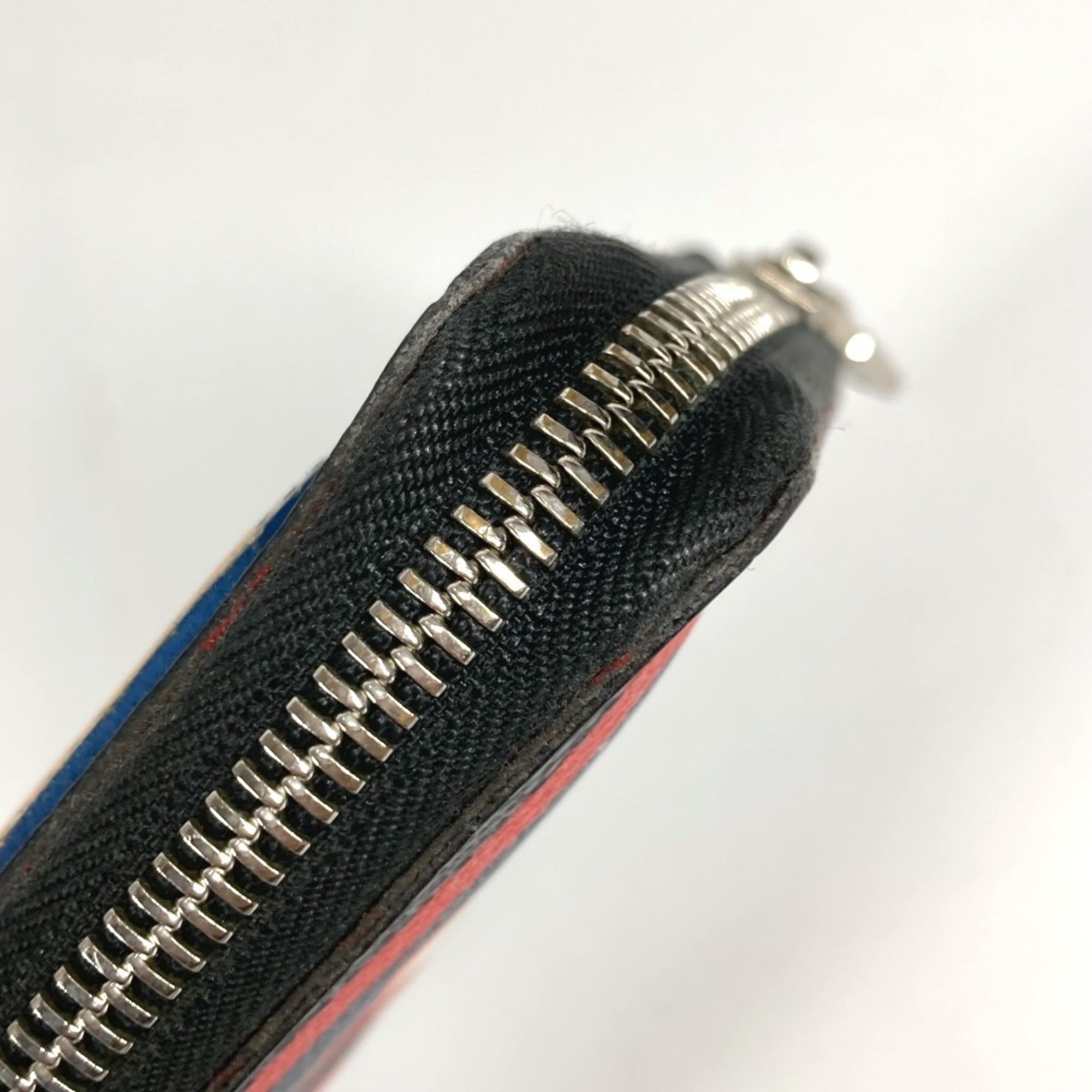 Louis Vuitton Black Multi-Color Damier Graphite Long Wallet (Bi-Fold) (Pre-Owned)