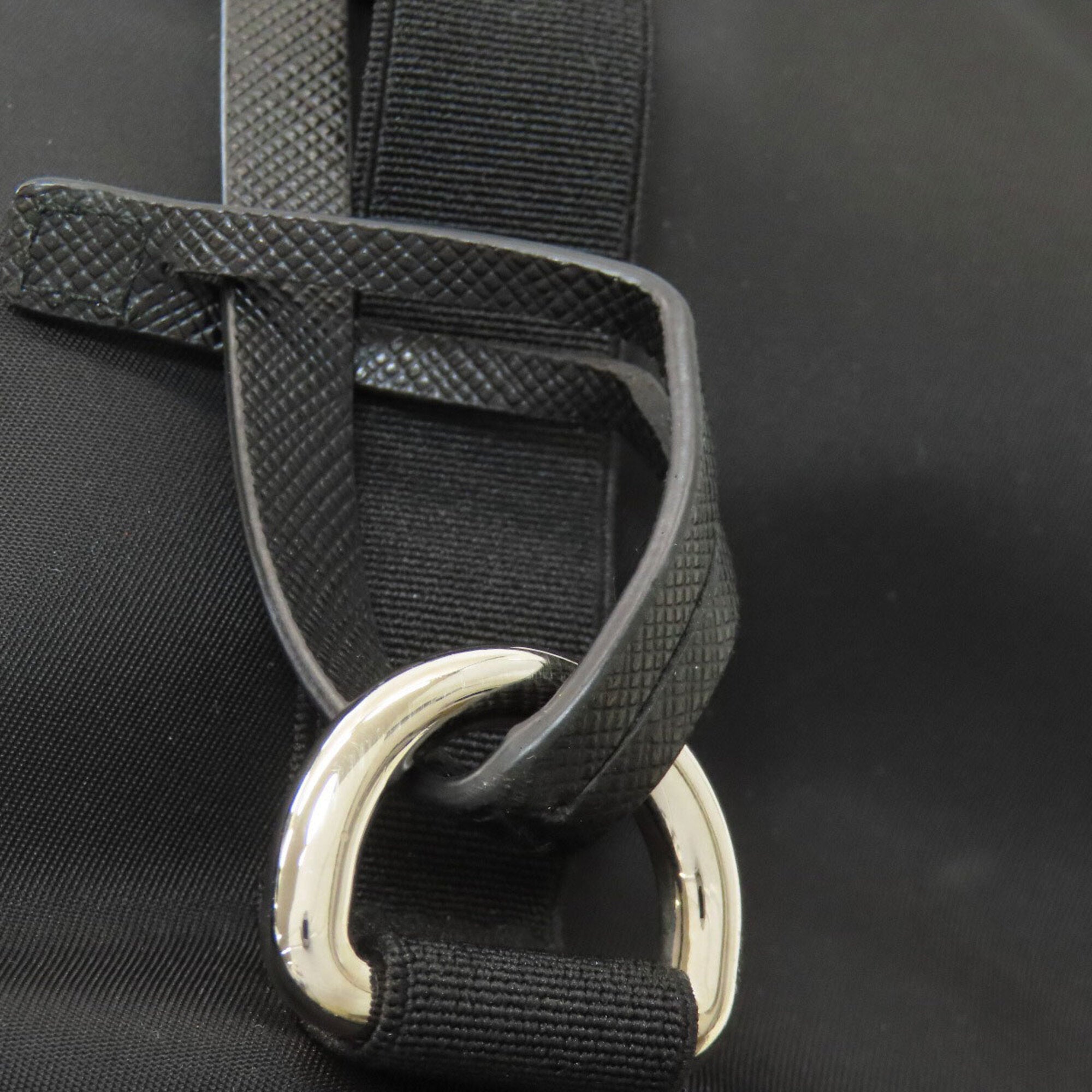 Prada Black Nylon Backpack (Pre-Owned)