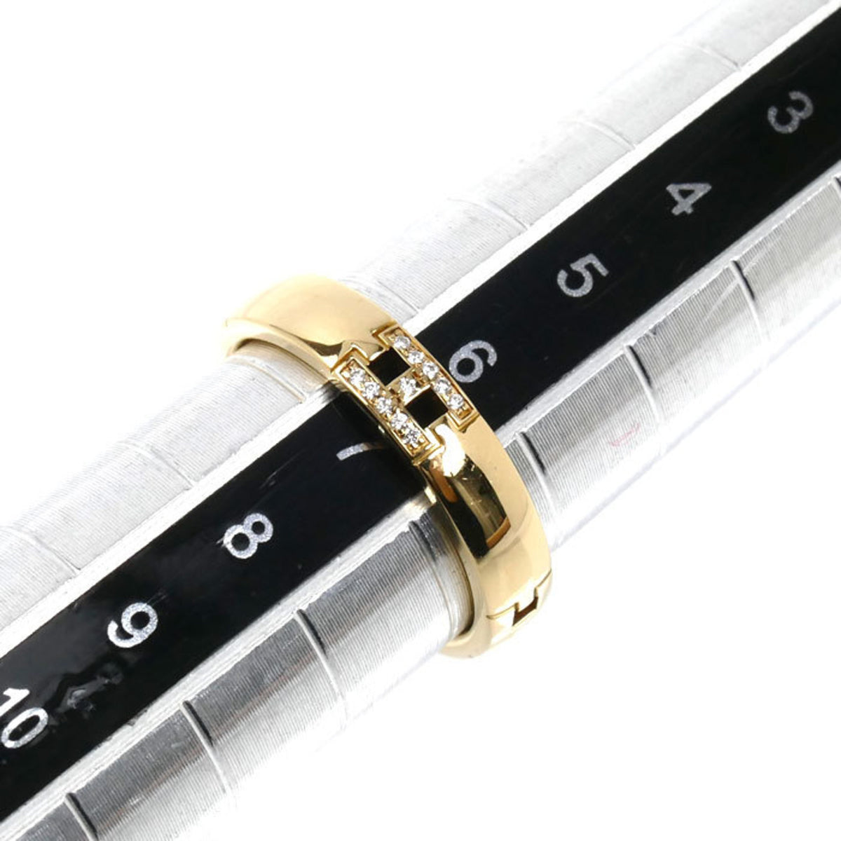 Hermes Yellow Gold (18K) Band Ring (Pre-Owned)