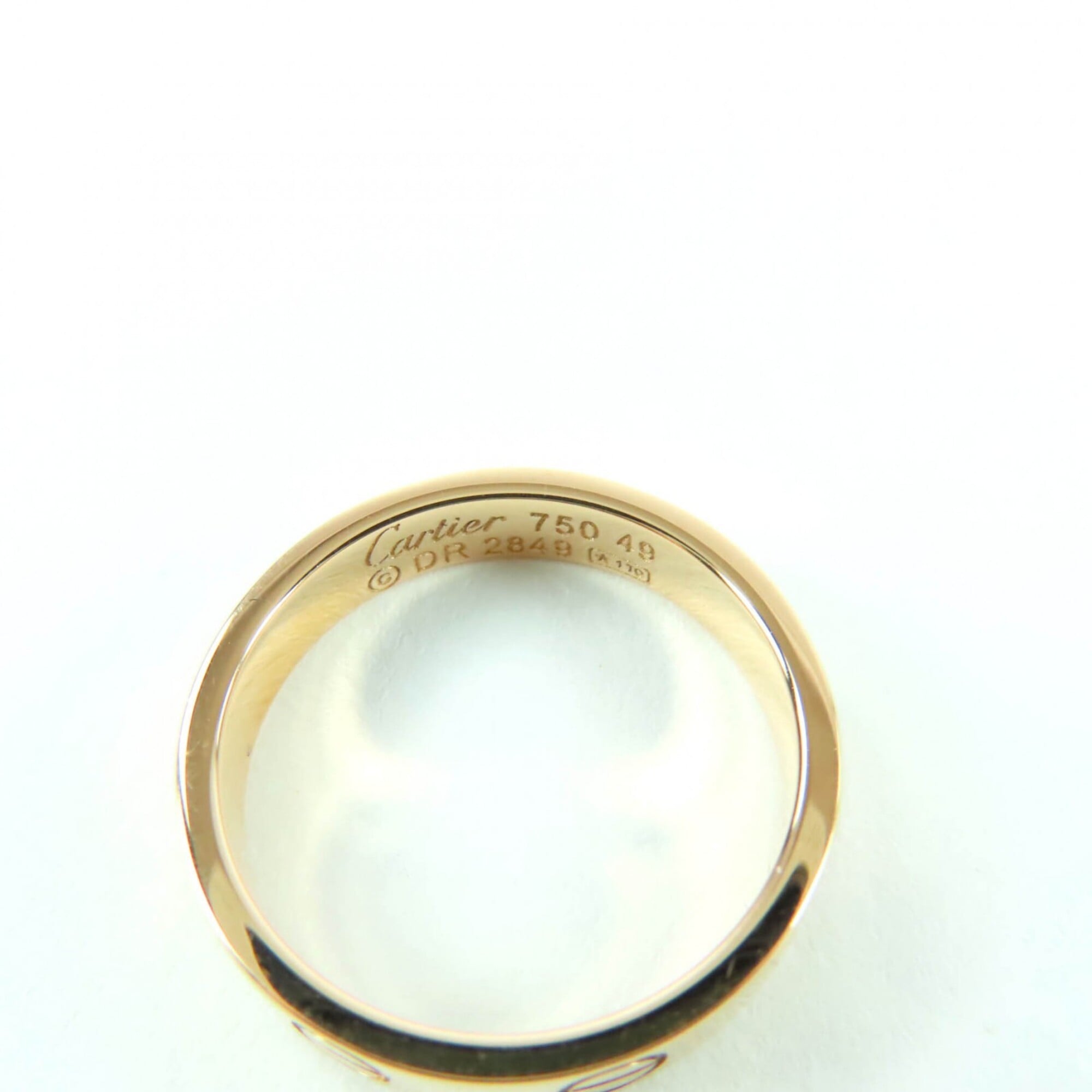Cartier Love Pink Gold Pink Gold (18K) Band Ring (Pre-Owned)