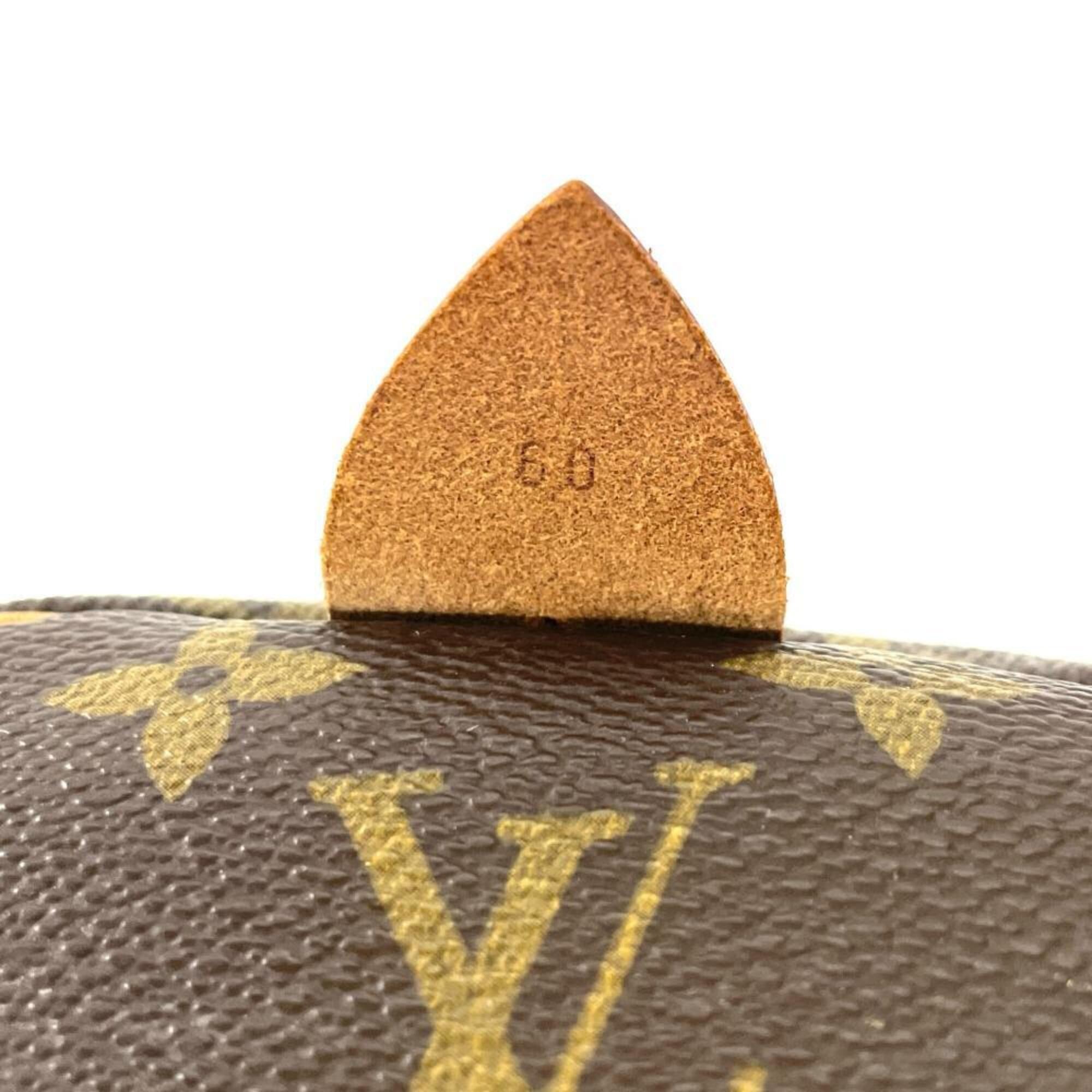 Louis Vuitton Brown Monogram Canvas Boston Bag (Pre-Owned)