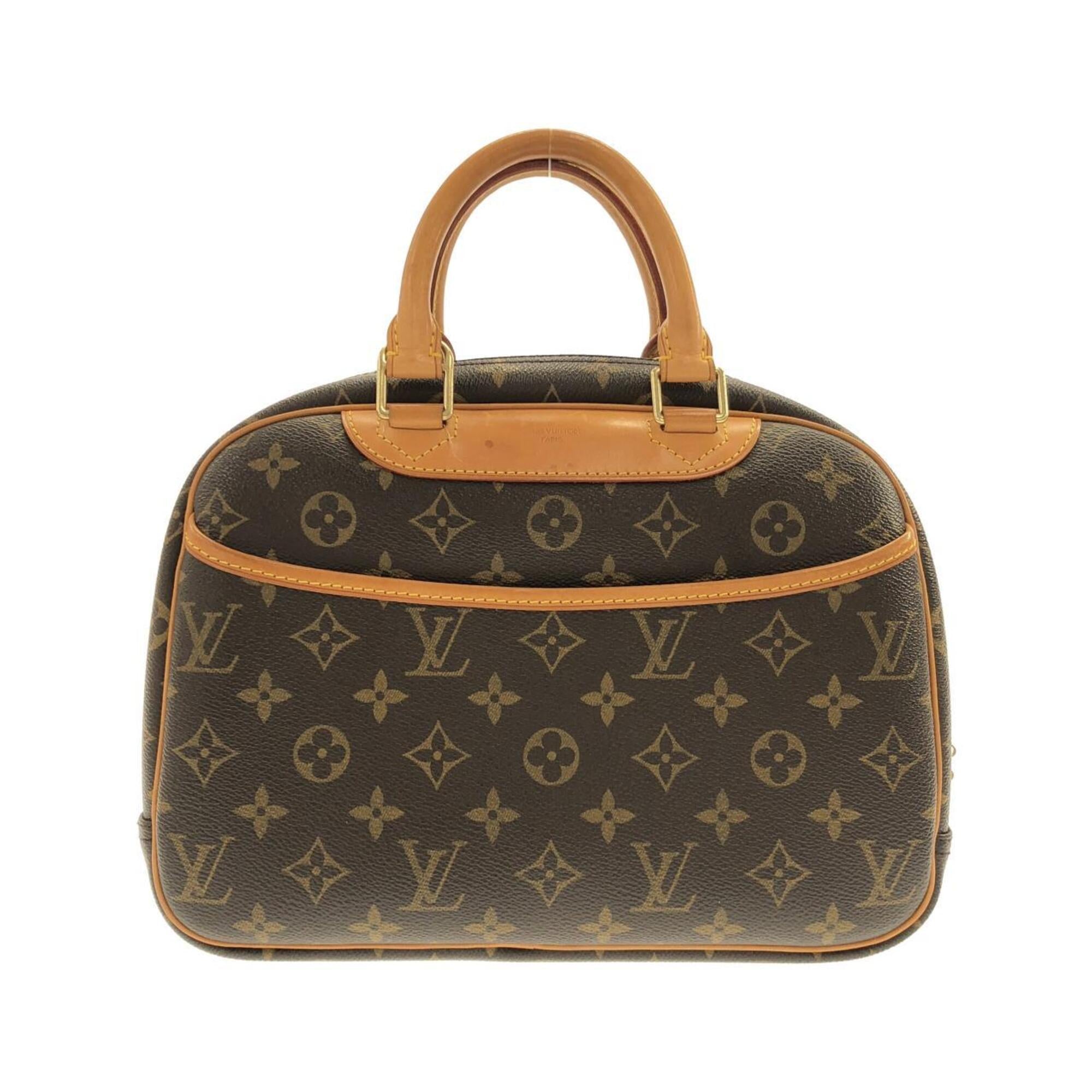 Louis Vuitton Marron Coated Canvas Handbag (Pre-Owned)