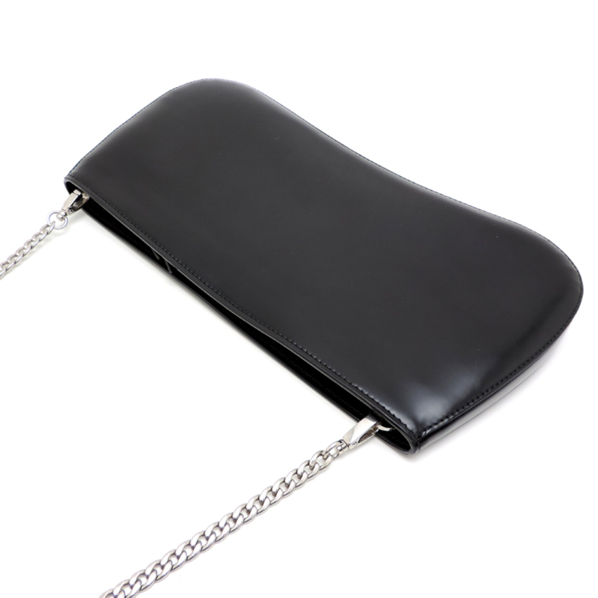 Prada Black Leather Shoulder Bag (Pre-Owned)