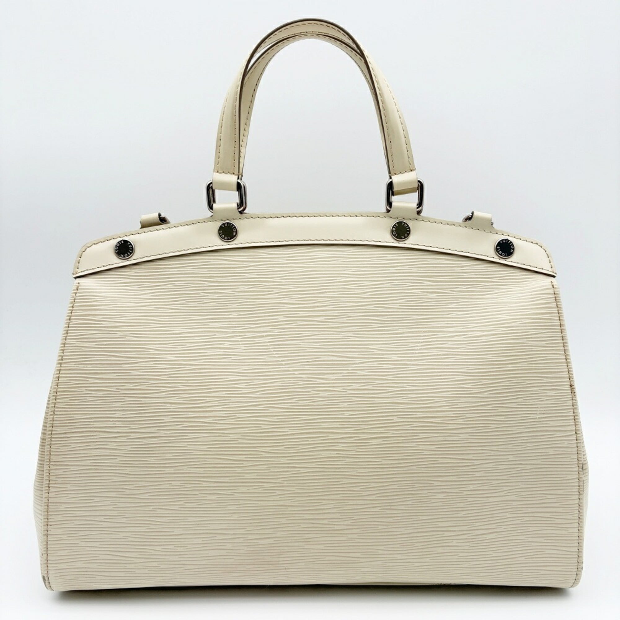 Louis Vuitton Lv Off White Epi Leather Shoulder Bag (Pre-Owned)