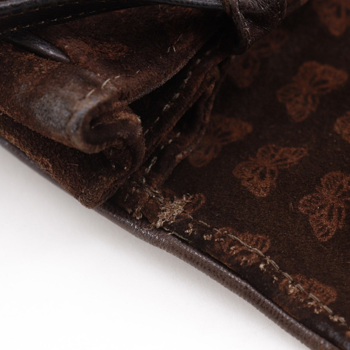 Bottega Veneta Brown Suede Shoulder Bag Tote Bag (Pre-Owned)