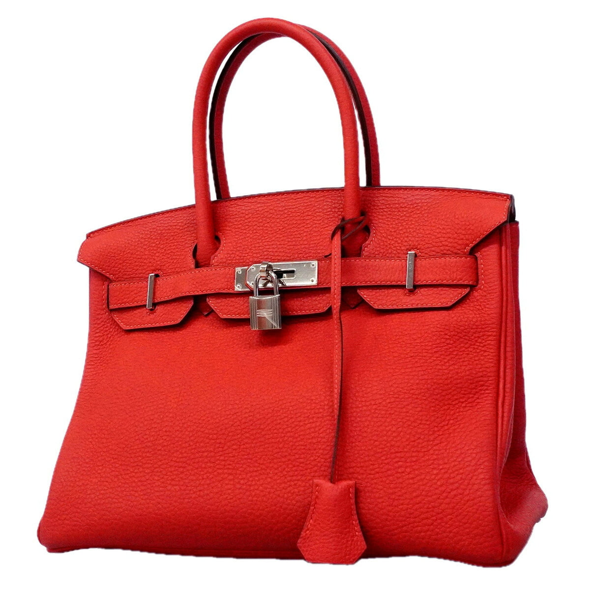 Hermes Bougainvillier Togo Leather Handbag (Pre-Owned)