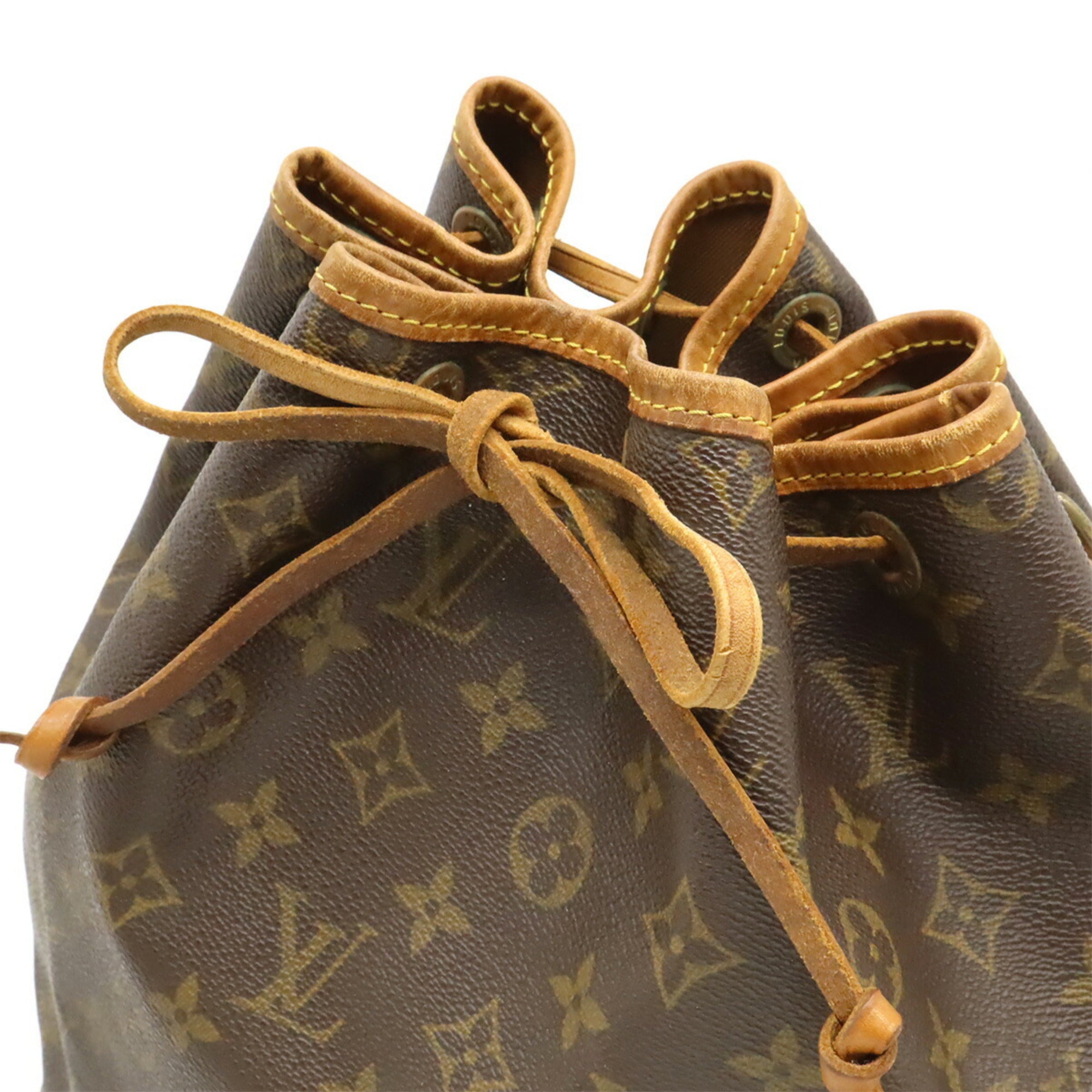 Louis Vuitton Brown Monogram Canvas Pvc Coated Canvas Shoulder Bag (Pre-Owned)