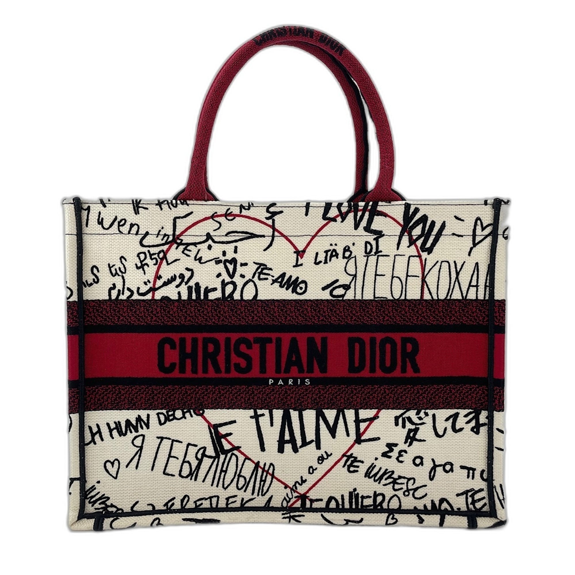 Christian Dior Multi-Color Canvas Tote Bag (Pre-Owned)