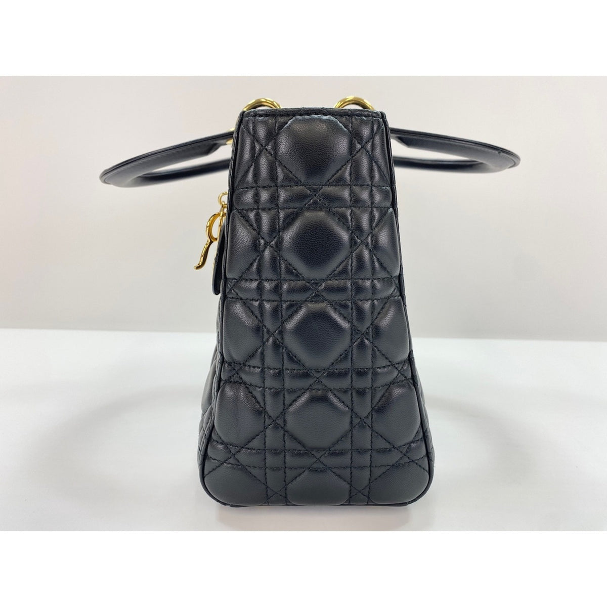 Christian Dior Black Leather Handbag (Pre-Owned)