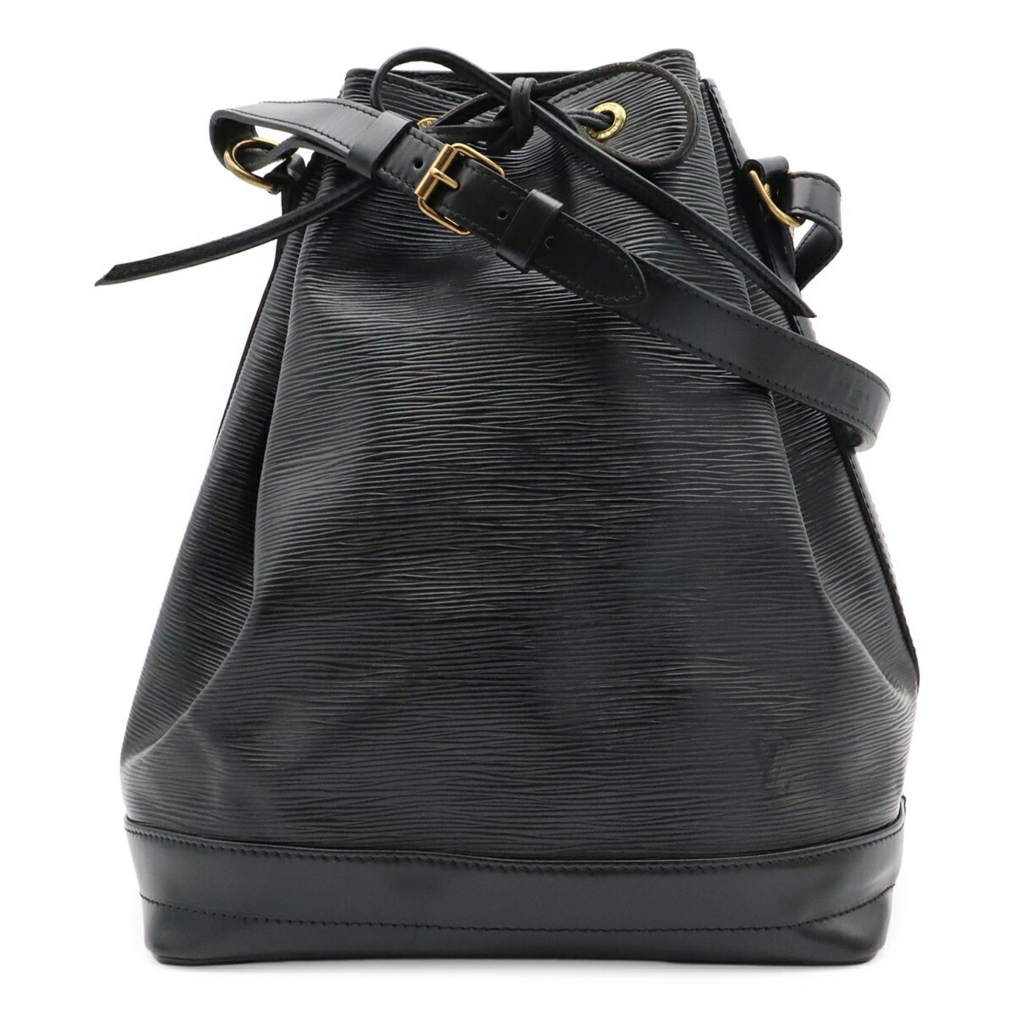 Louis Vuitton Epi Black Noir Epi Leather Shoulder Bag (Pre-Owned)