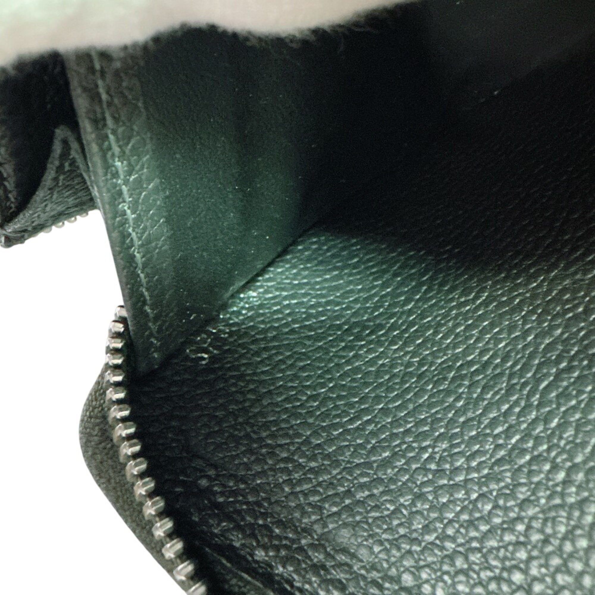 Louis Vuitton Monogram Empreinte Black Leather Long Wallet (Bi-Fold) (Pre-Owned)