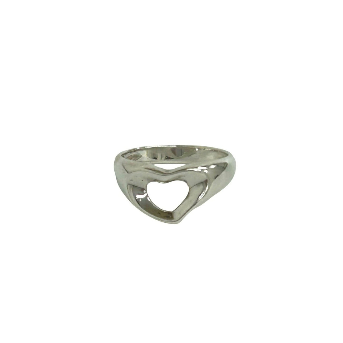 Tiffany Silver Silver 925 Band Ring (Pre-Owned)