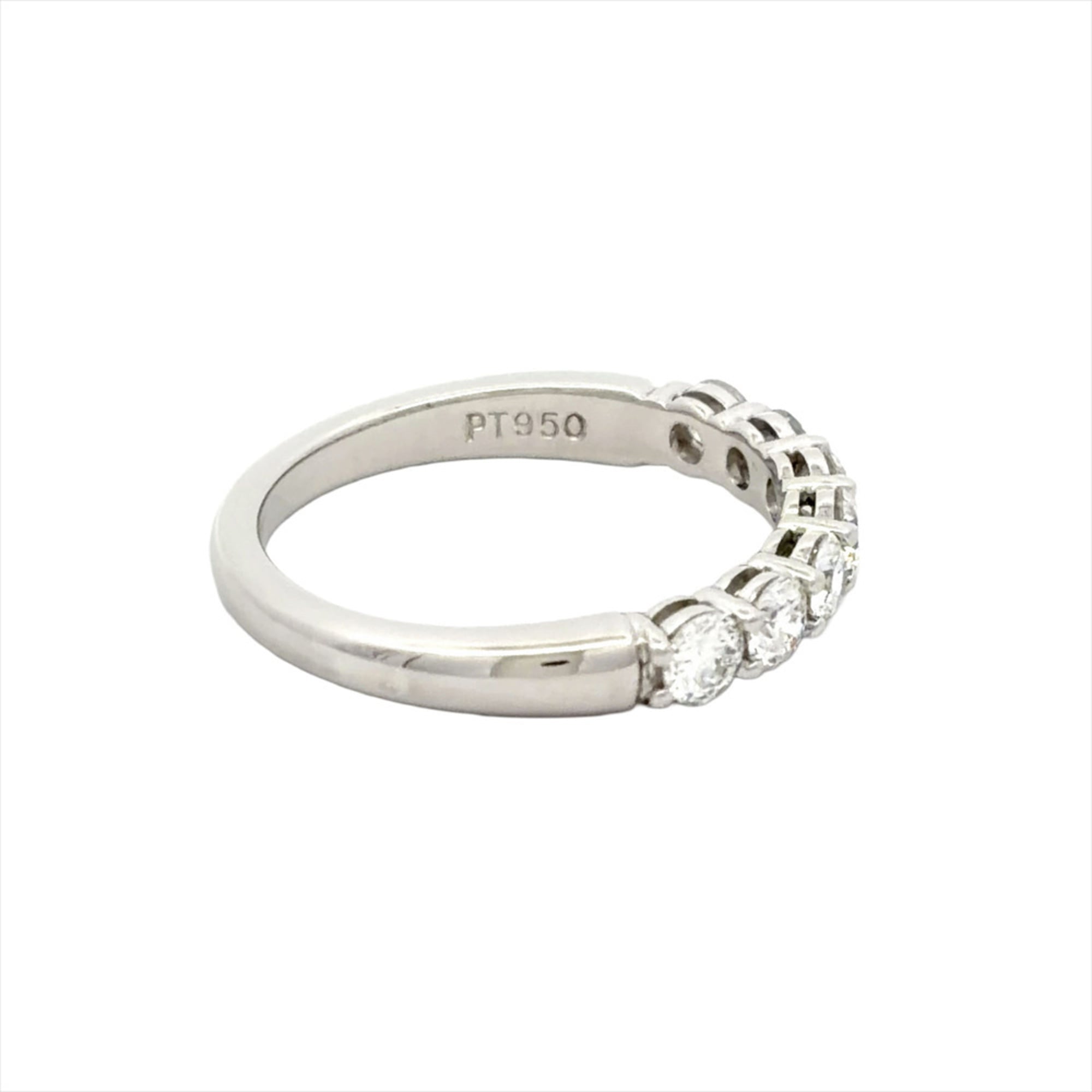 Tiffany Platinum 950 Band Ring (Pre-Owned)