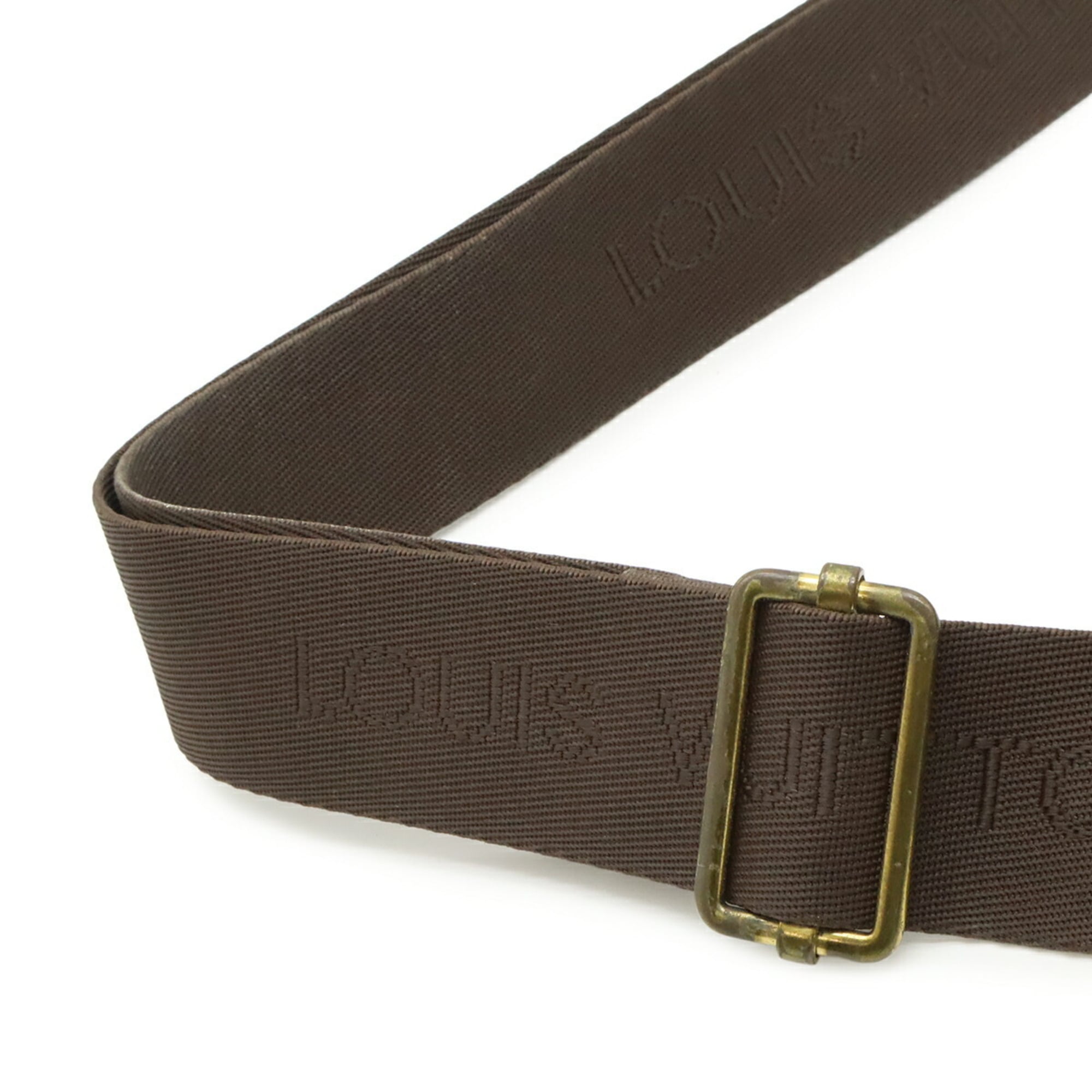Louis Vuitton Brown Pvc Coated Canvas Pochette Shoulder Bag (Pre-Owned)